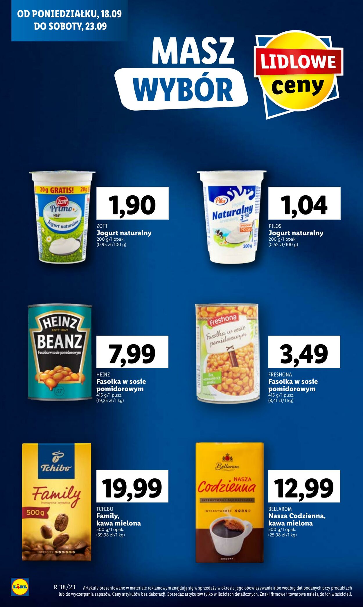 Gazetka Lidl 18.09.2023 - 20.09.2023