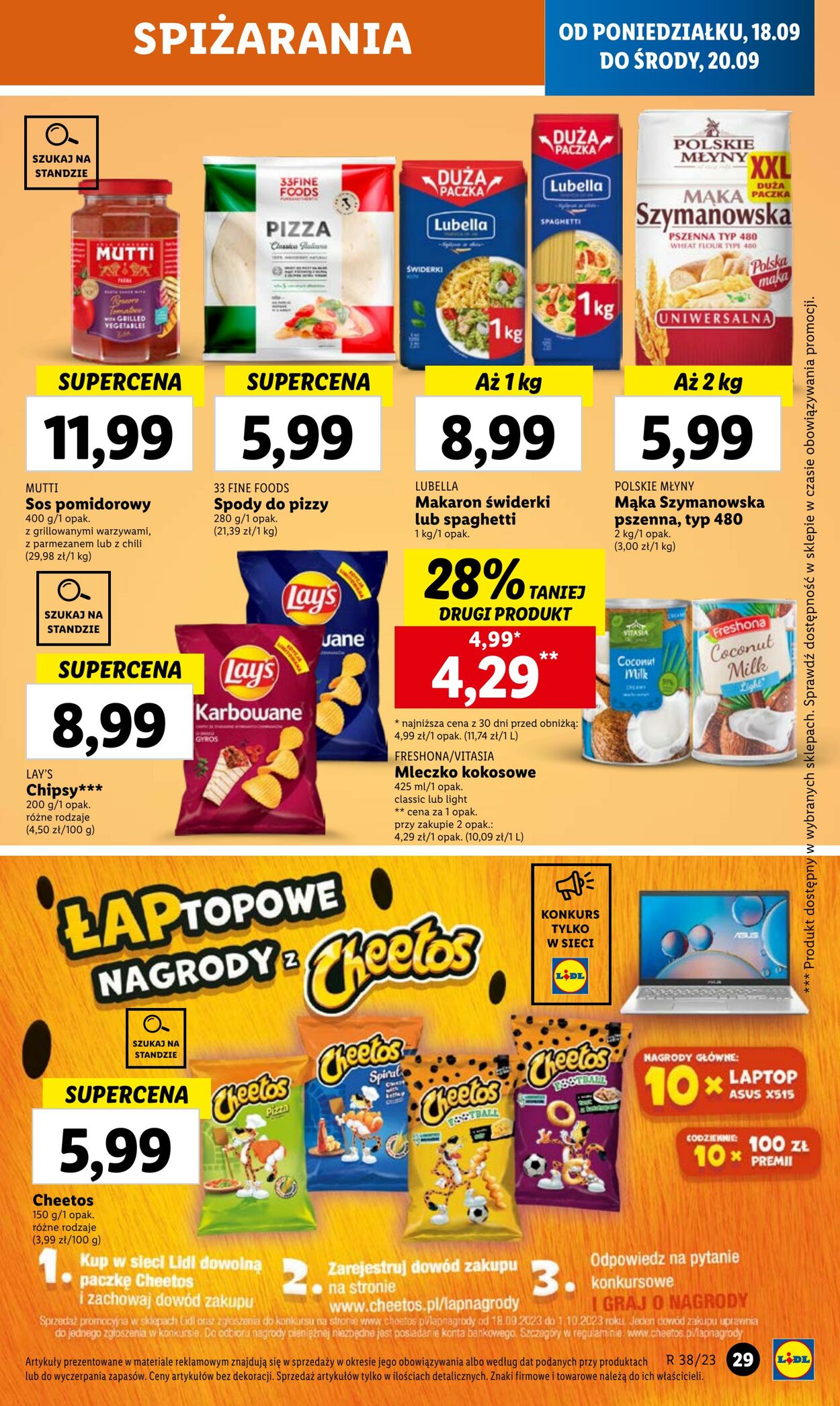 Gazetka Lidl 18.09.2023 - 20.09.2023