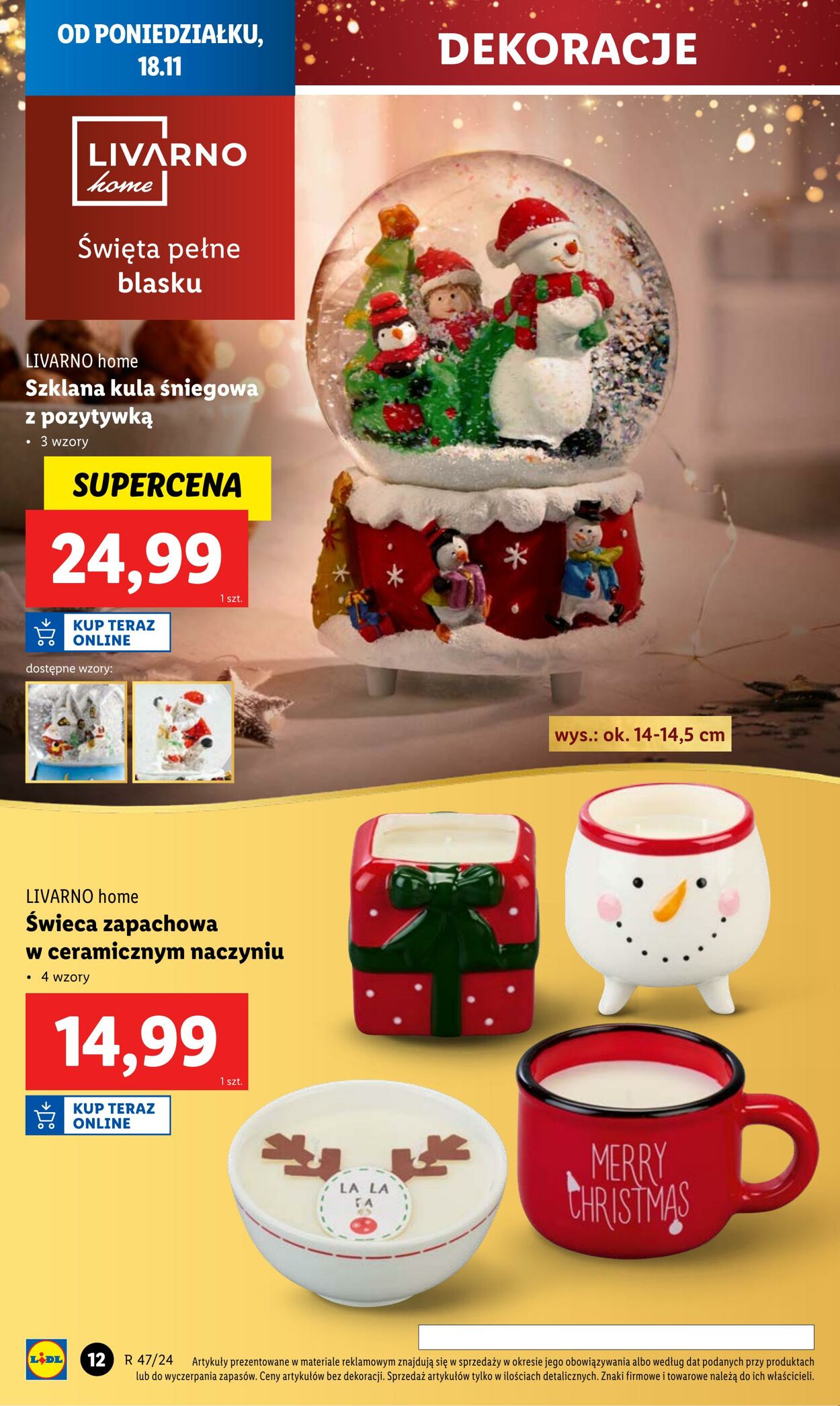 Gazetka Lidl 18.11.2024 - 23.11.2024