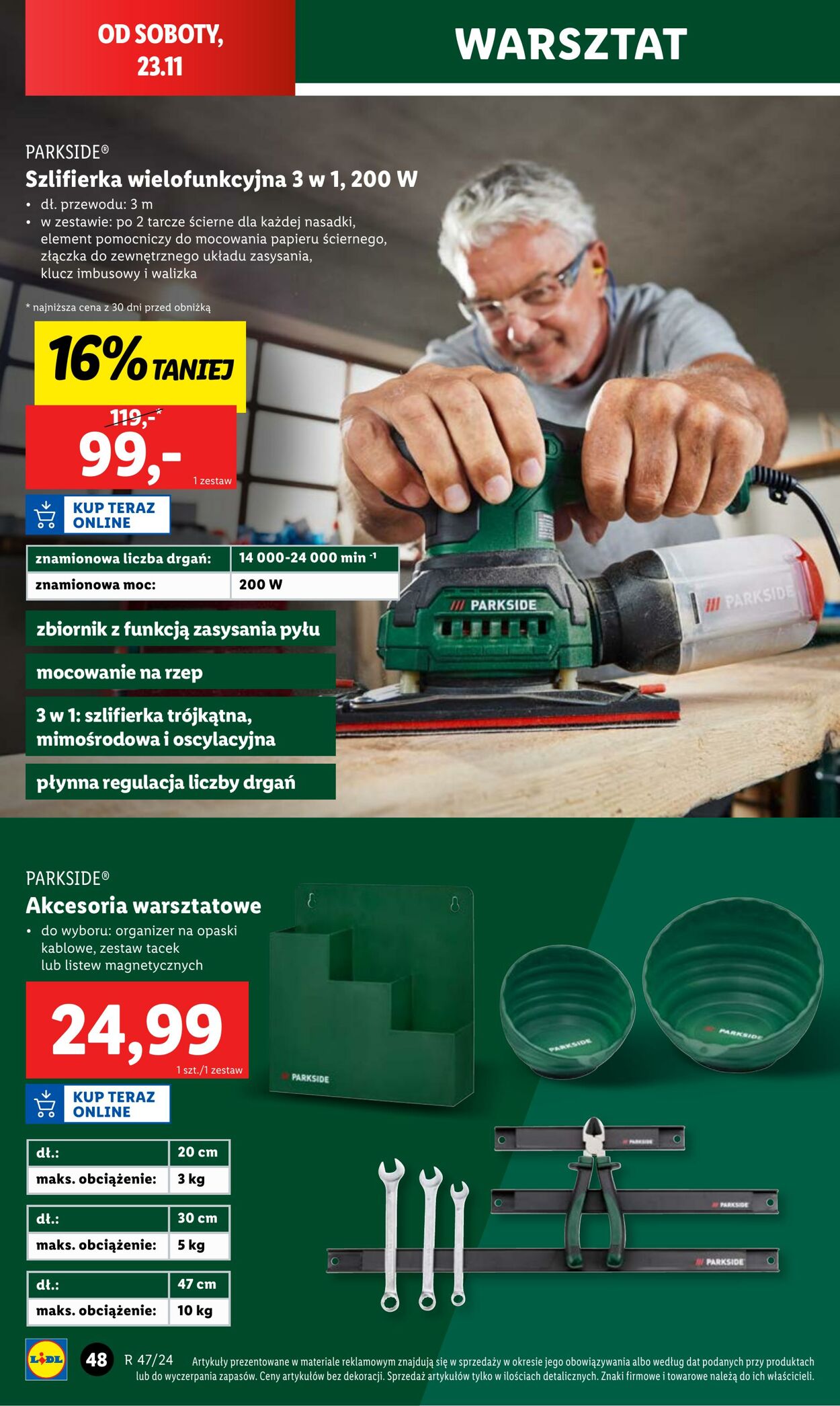 Gazetka Lidl 18.11.2024 - 23.11.2024