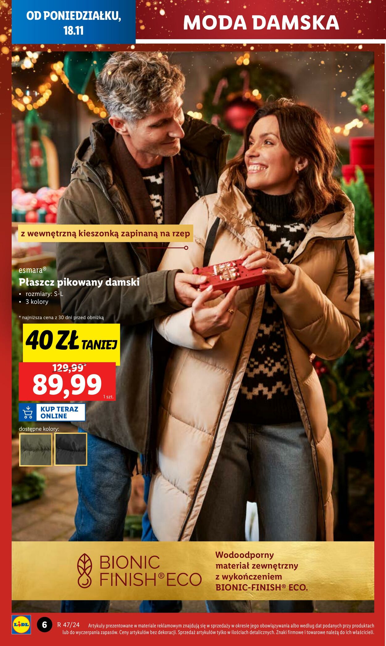 Gazetka Lidl 18.11.2024 - 23.11.2024