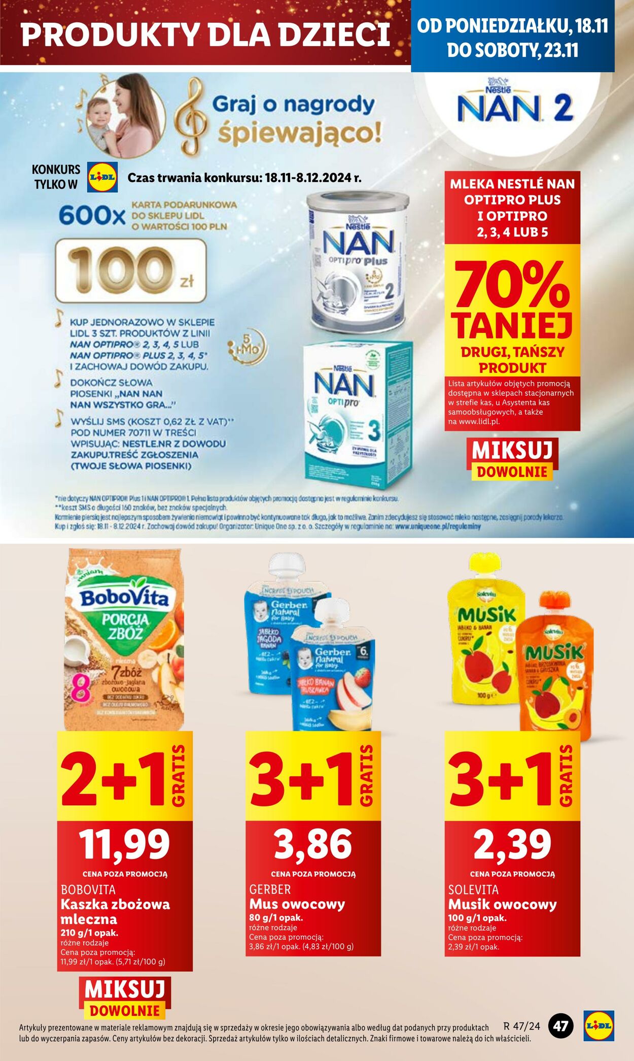 Gazetka Lidl 18.11.2024 - 20.11.2024