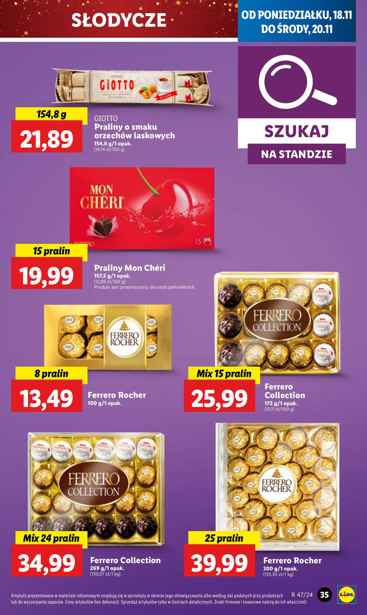 Gazetka Lidl 18.11.2024 - 20.11.2024