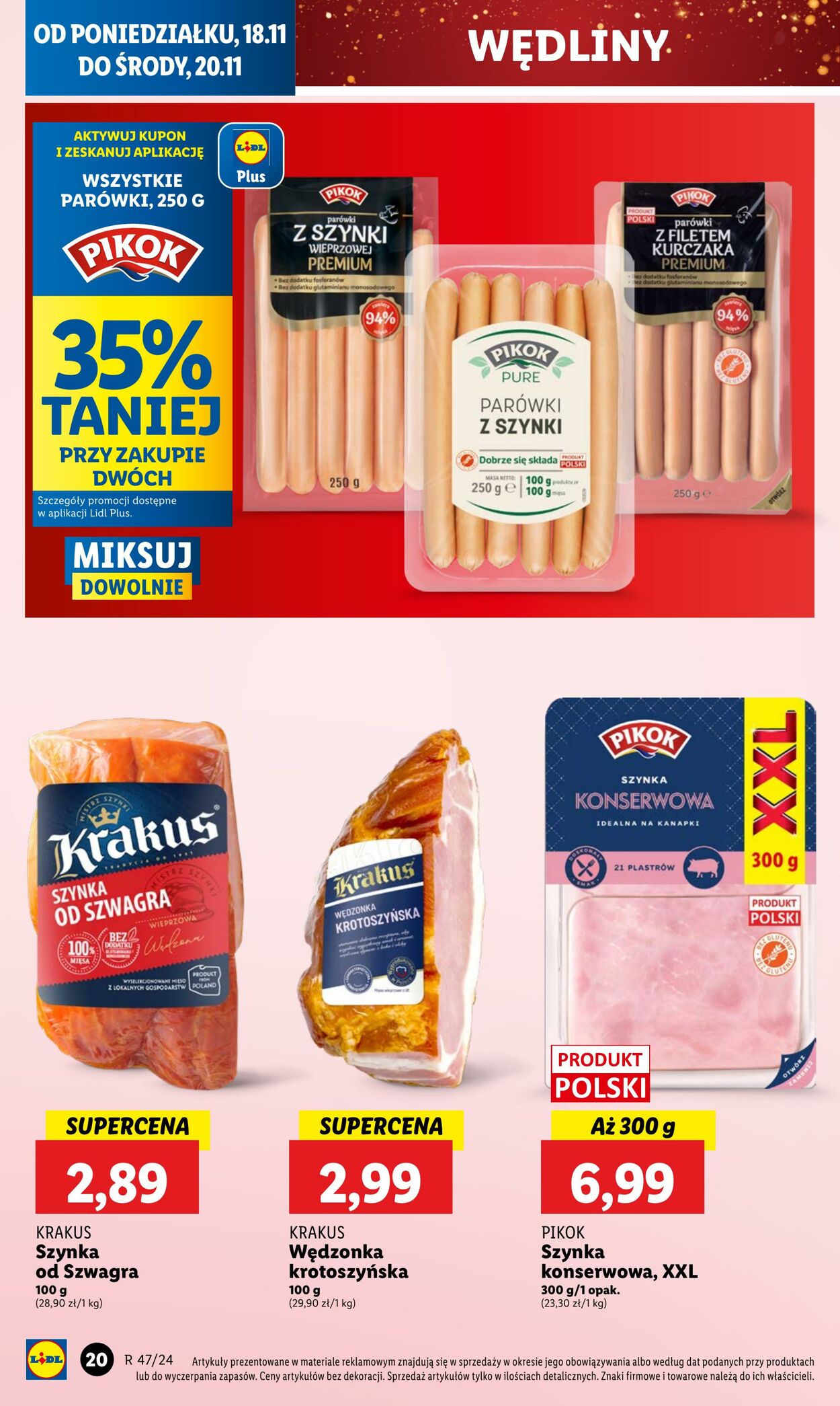 Gazetka Lidl 18.11.2024 - 20.11.2024