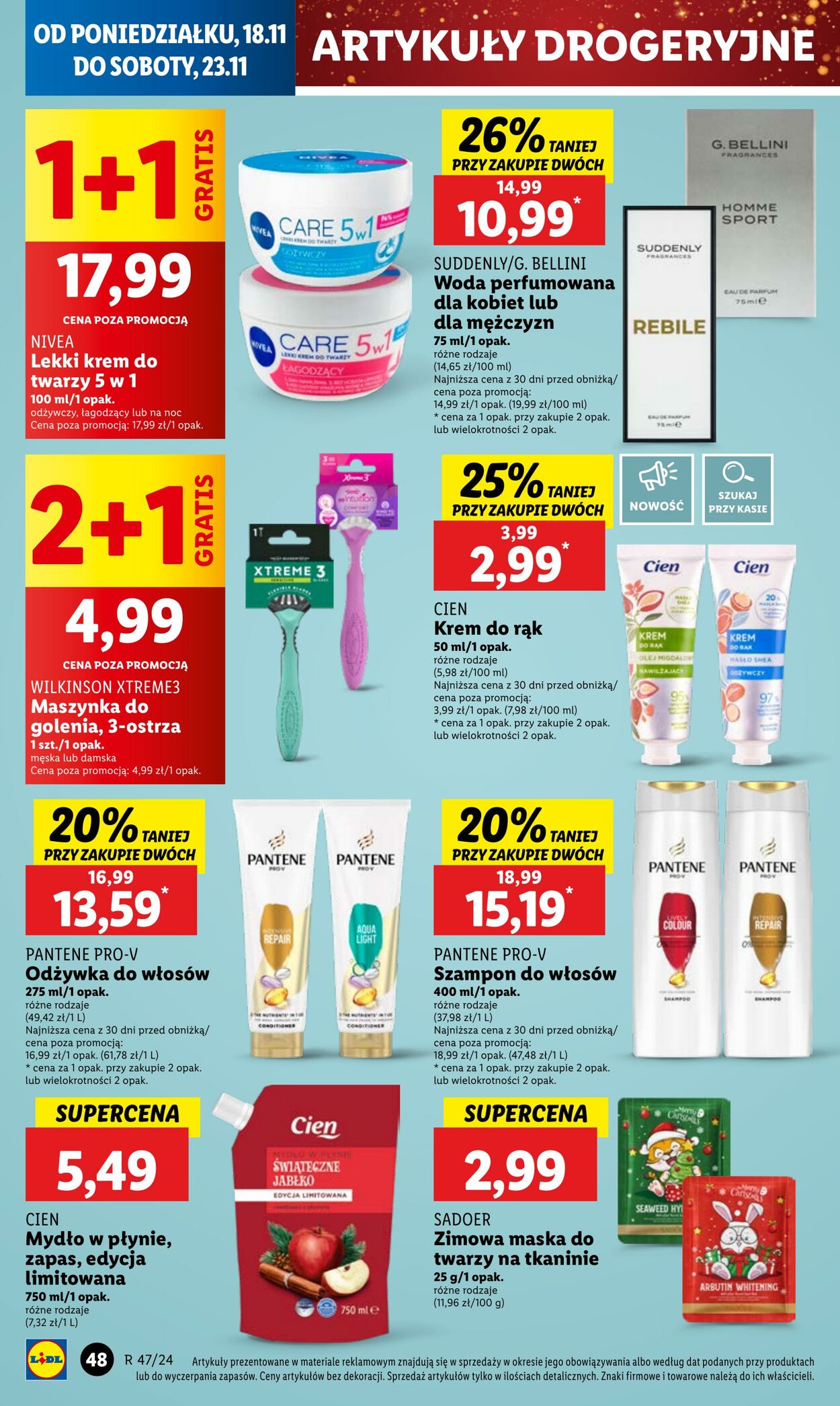 Gazetka Lidl 18.11.2024 - 20.11.2024