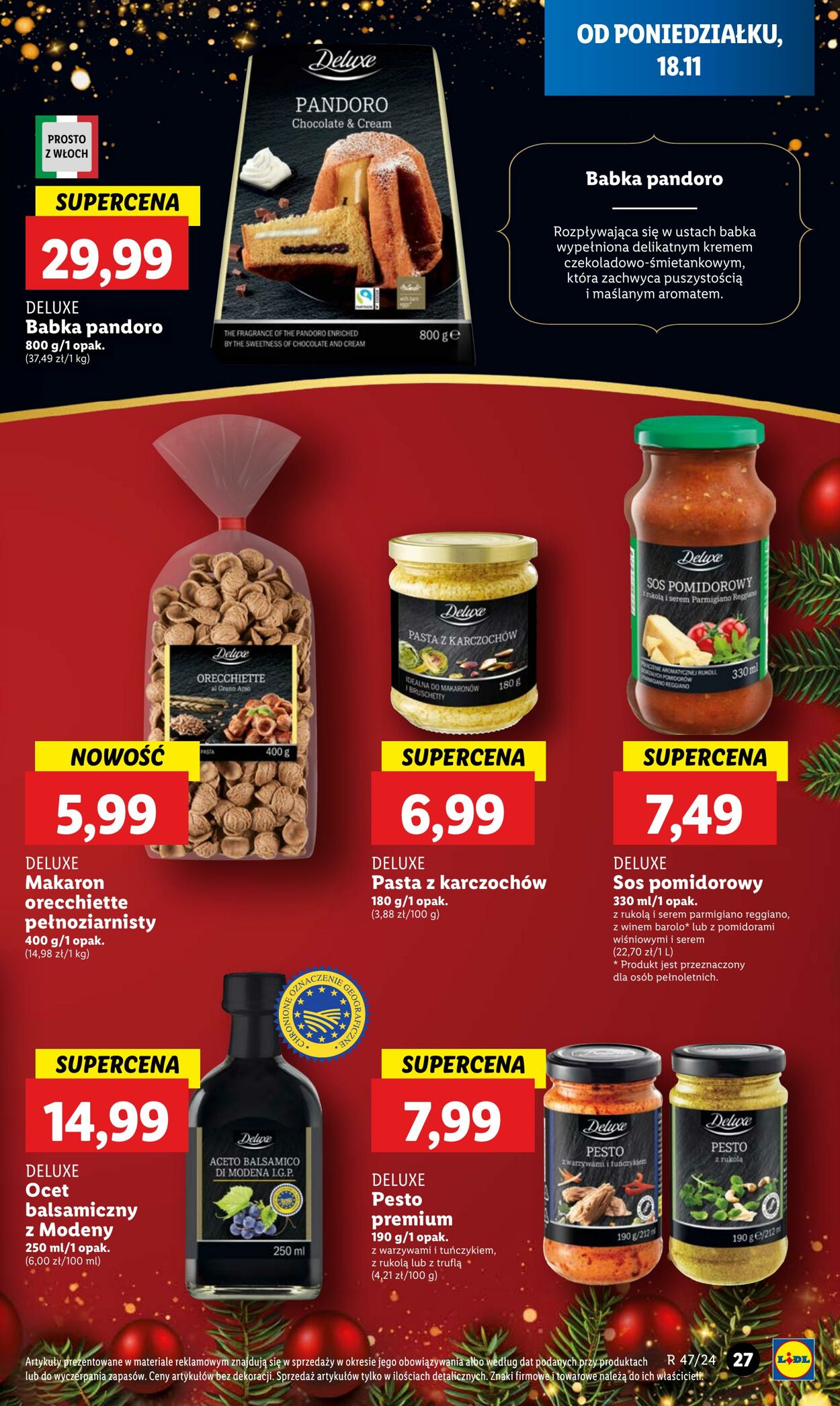 Gazetka Lidl 18.11.2024 - 20.11.2024