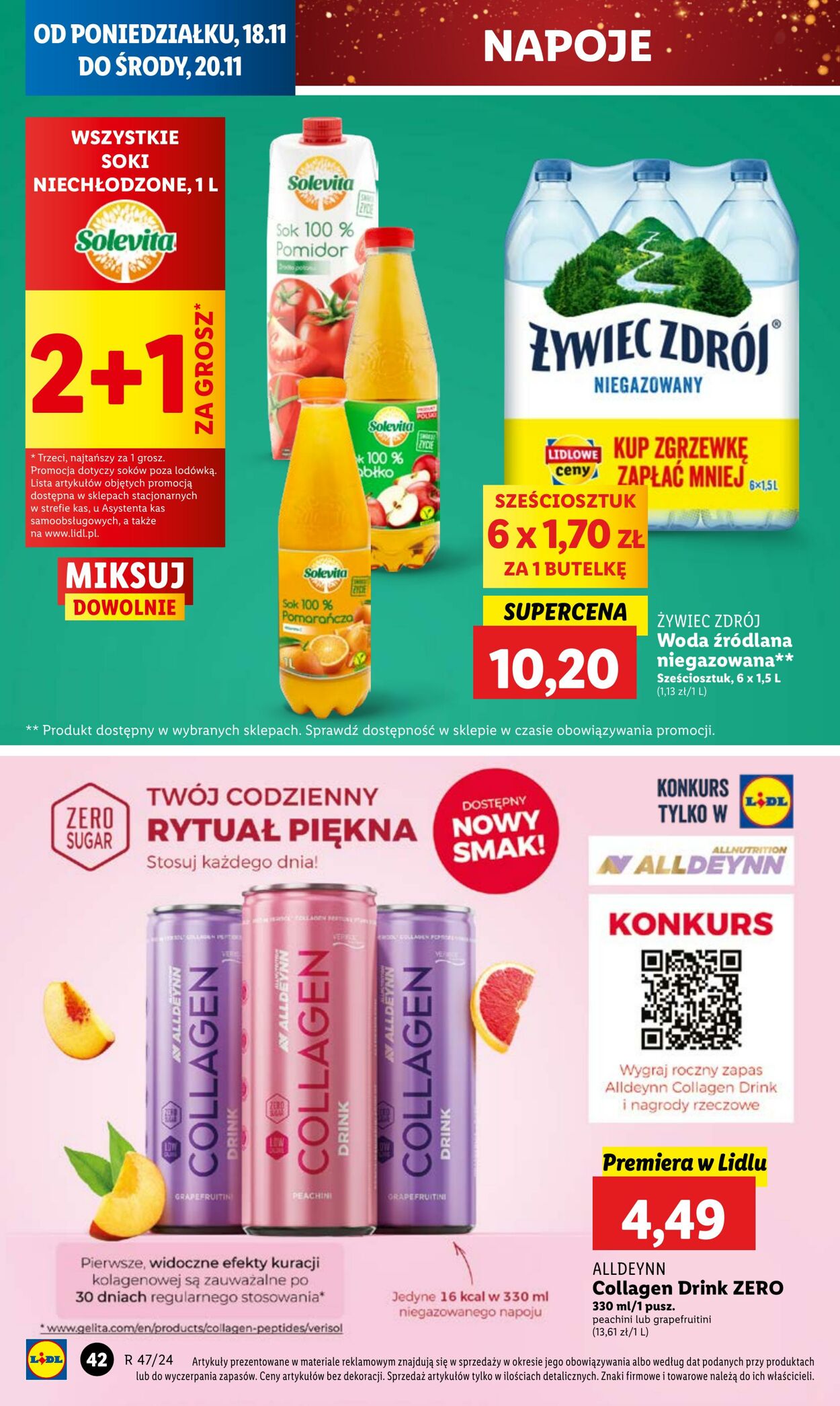 Gazetka Lidl 18.11.2024 - 20.11.2024