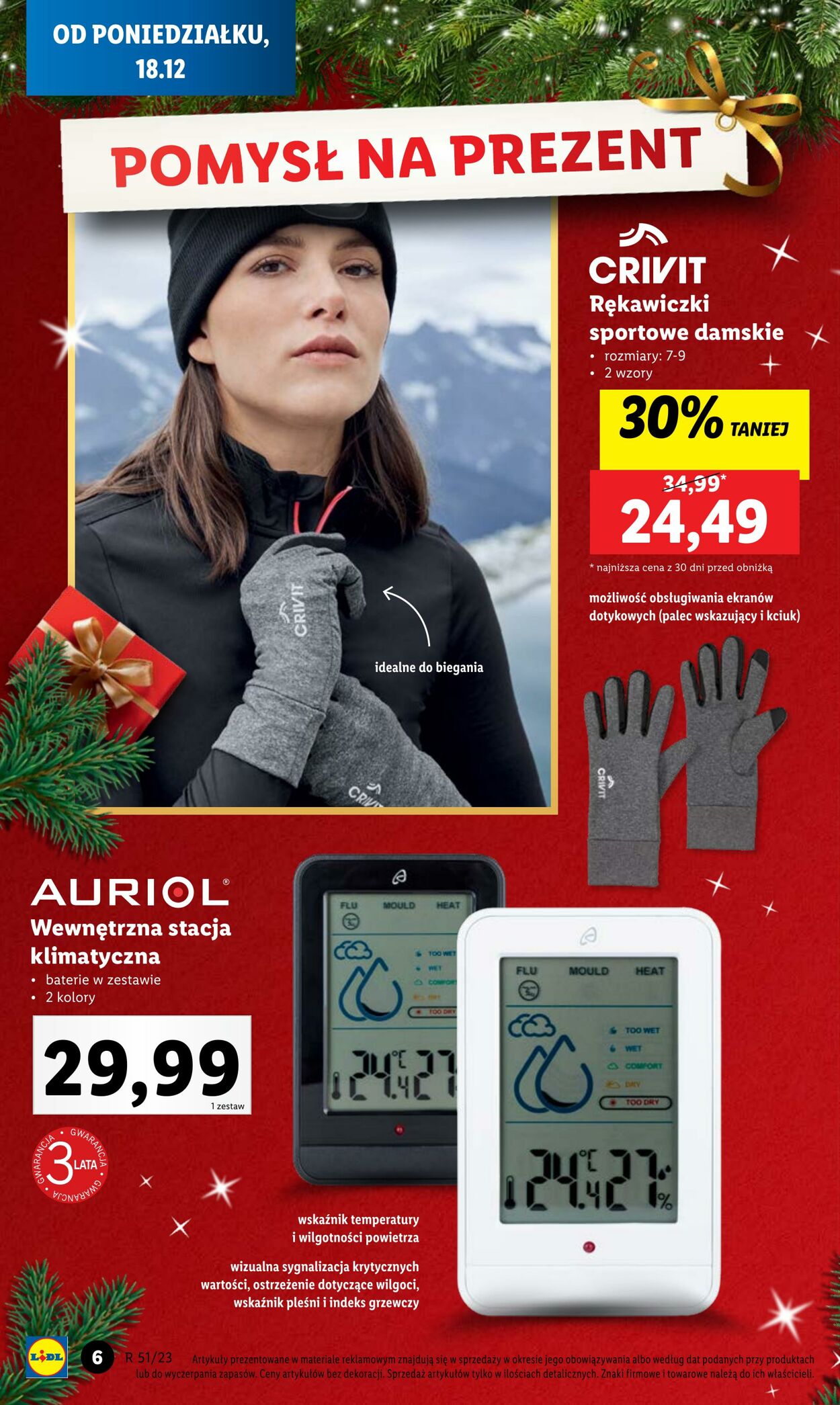 Gazetka Lidl 18.12.2023 - 23.12.2023