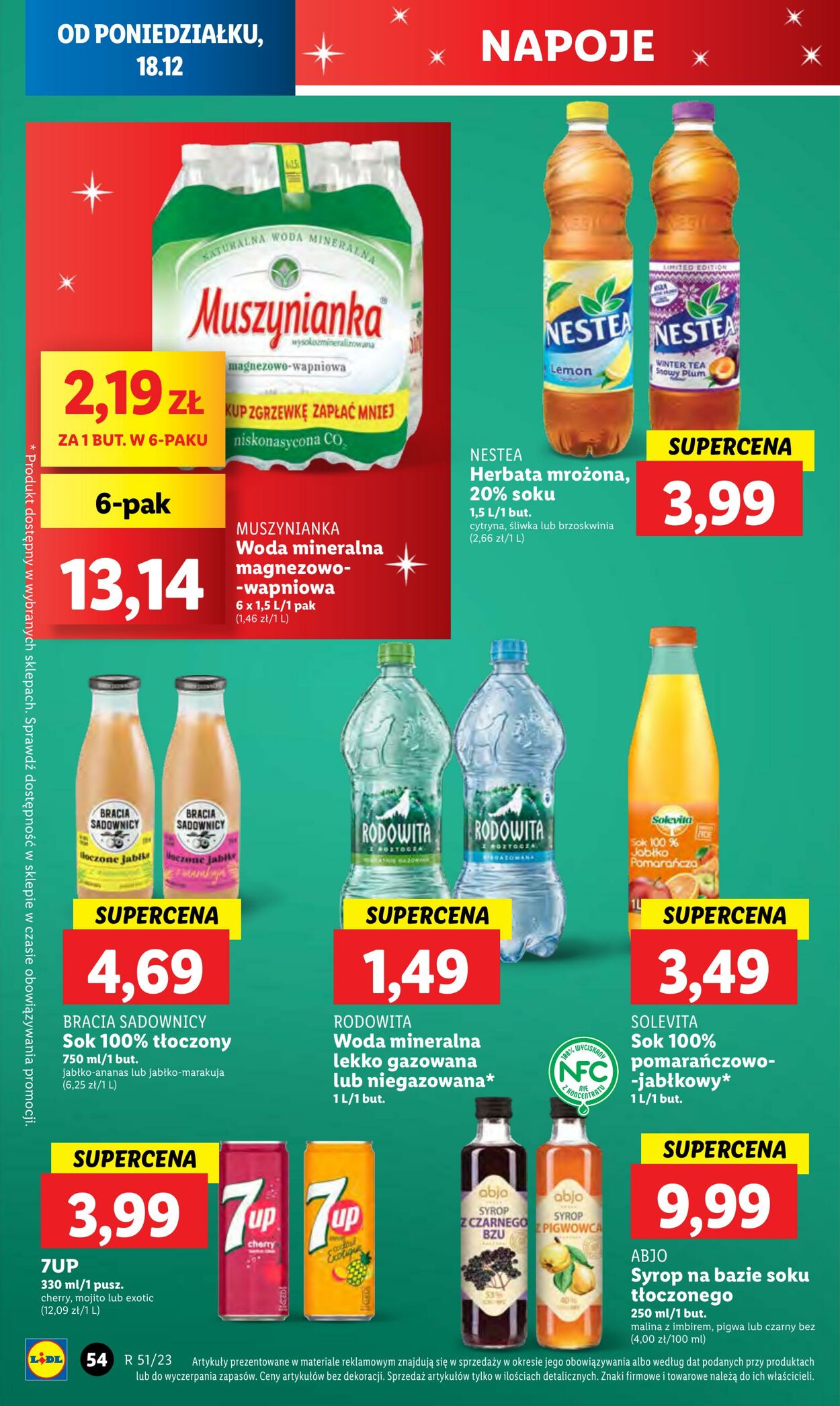 Gazetka Lidl 18.12.2023 - 20.12.2023