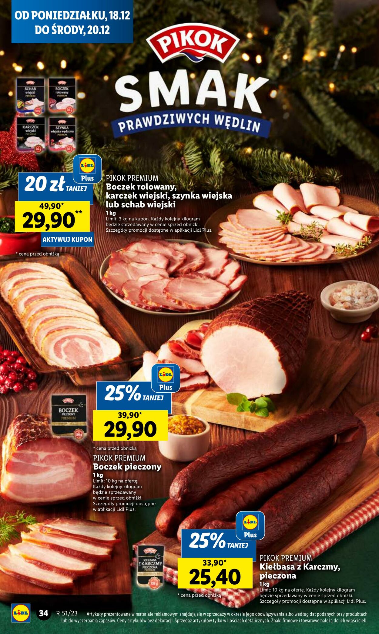 Gazetka Lidl 18.12.2023 - 20.12.2023