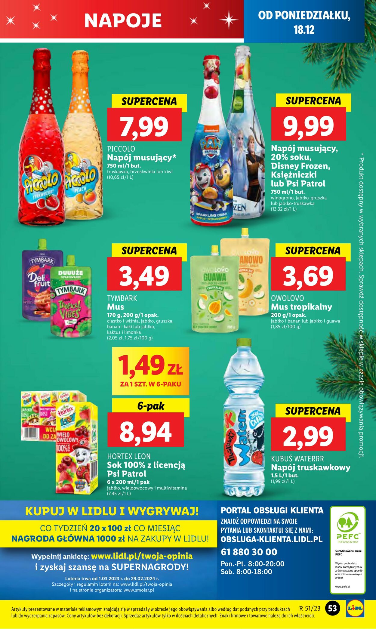 Gazetka Lidl 18.12.2023 - 20.12.2023