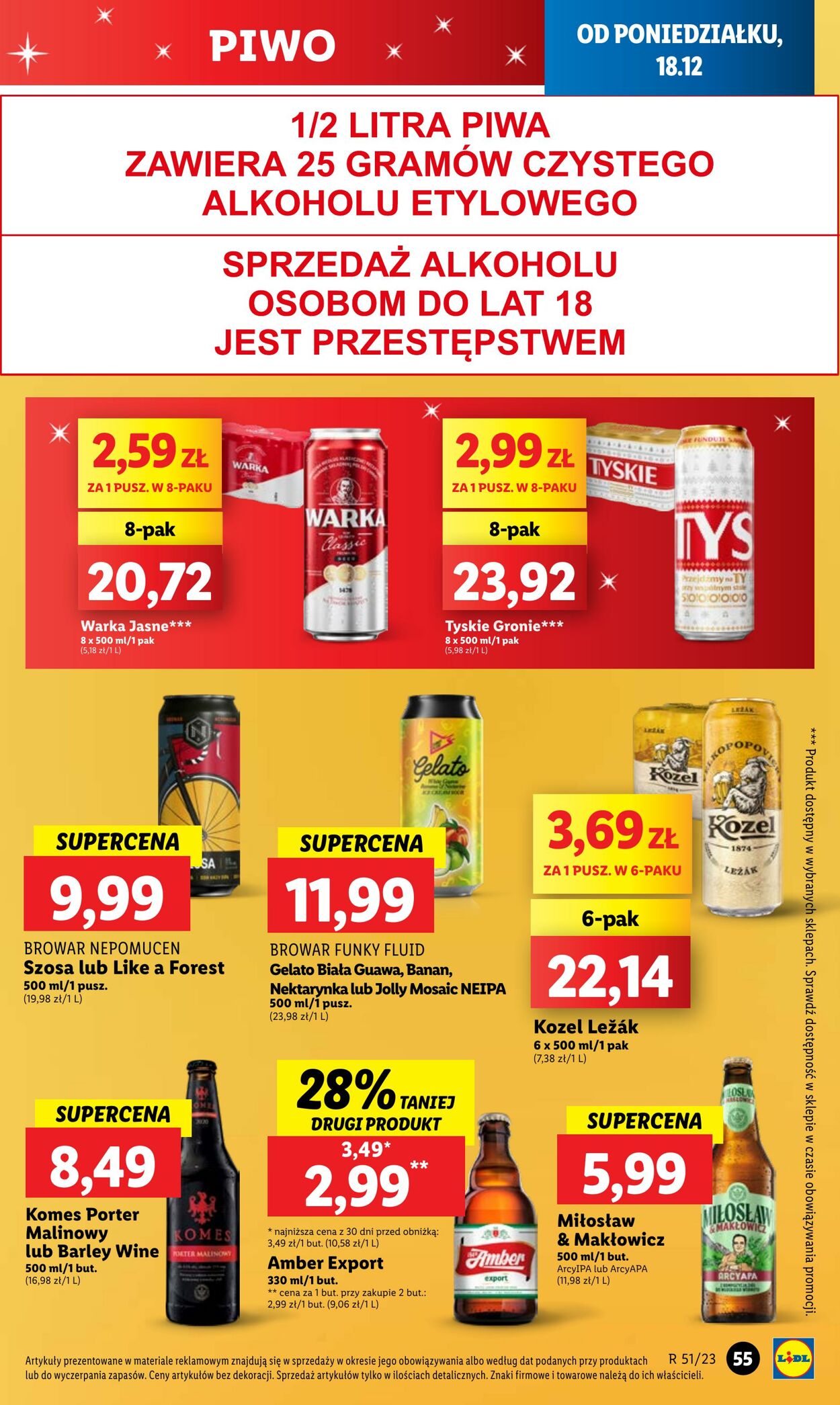 Gazetka Lidl 18.12.2023 - 20.12.2023