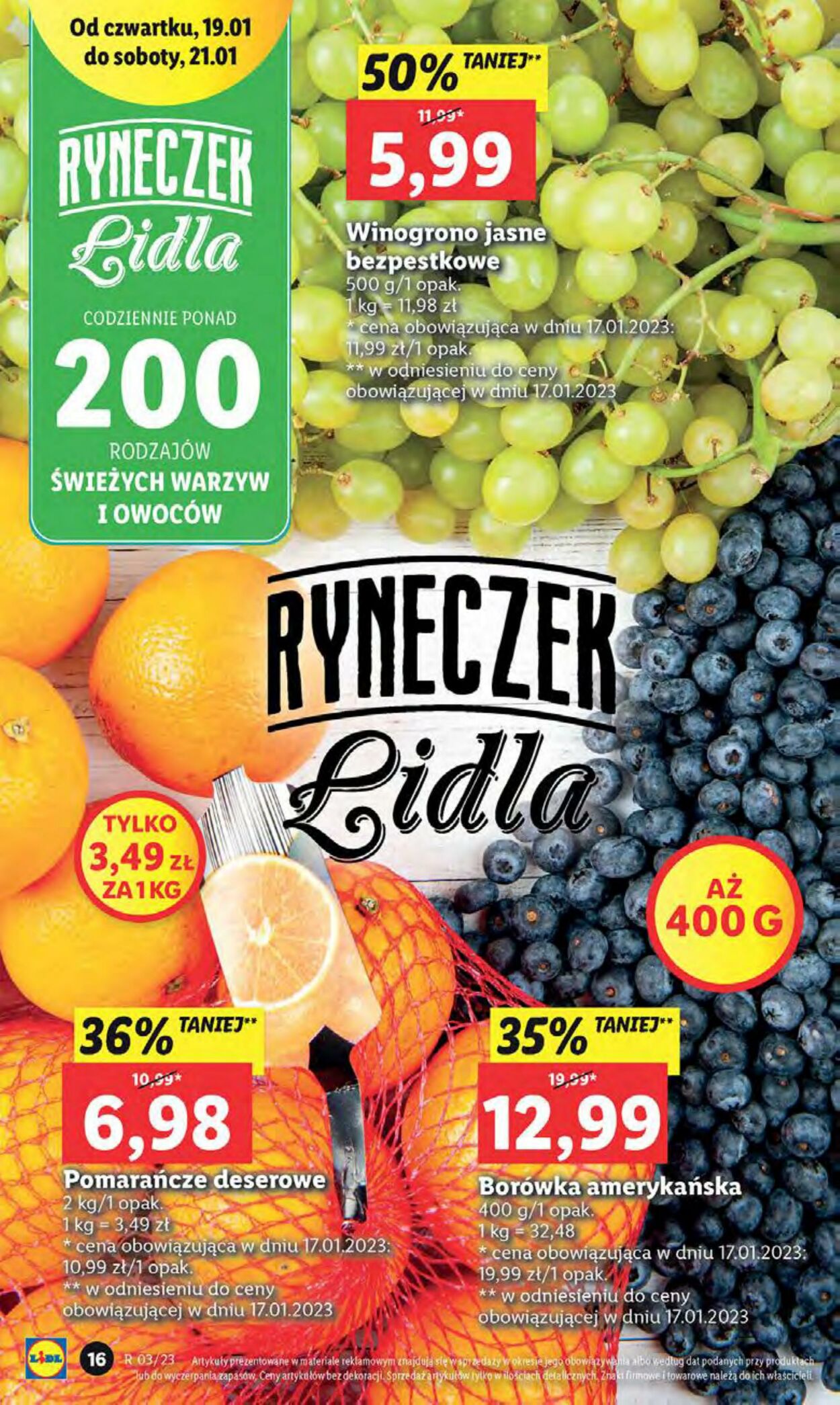 Gazetka Lidl 19.01.2023 - 21.01.2023