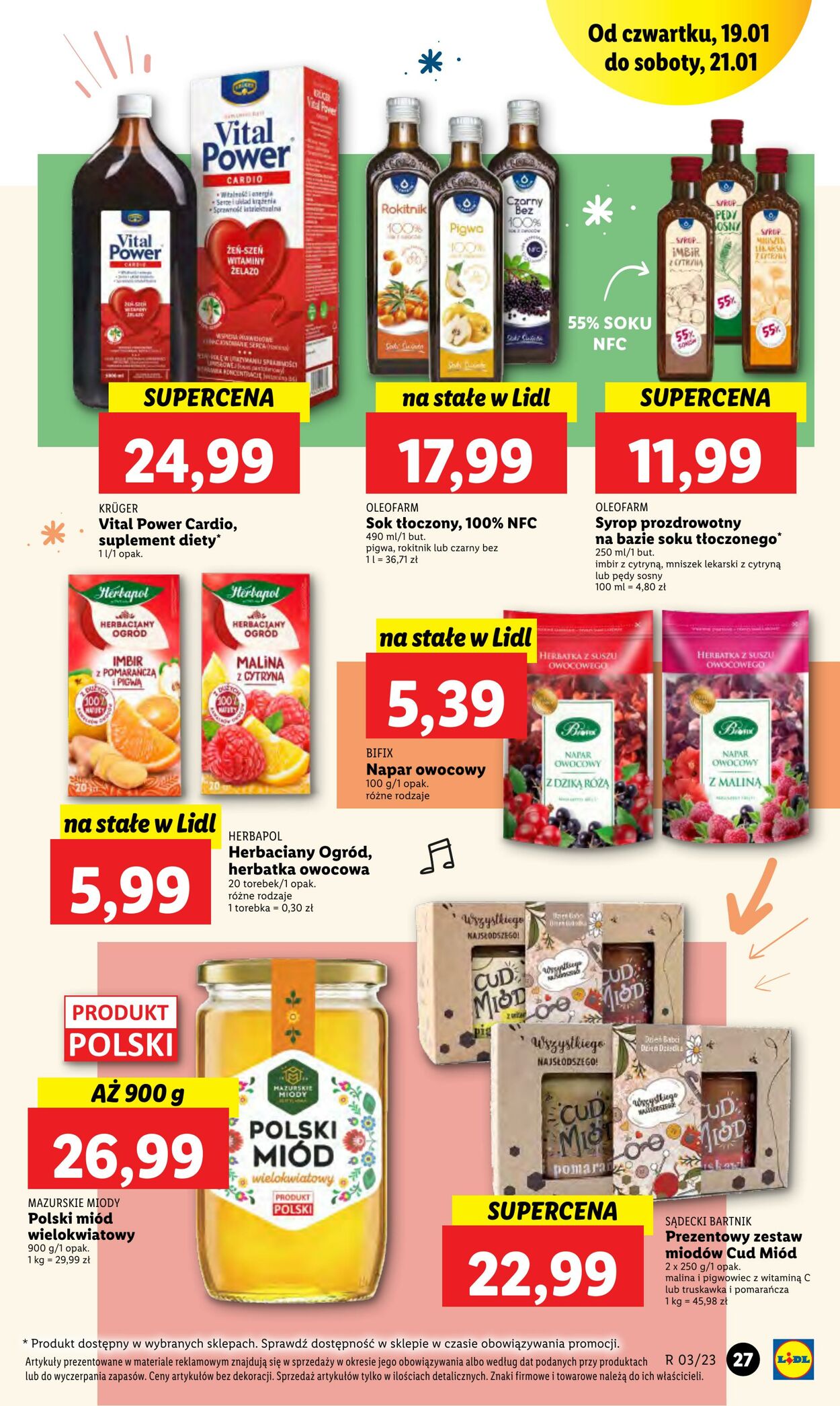 Gazetka Lidl 19.01.2023 - 21.01.2023