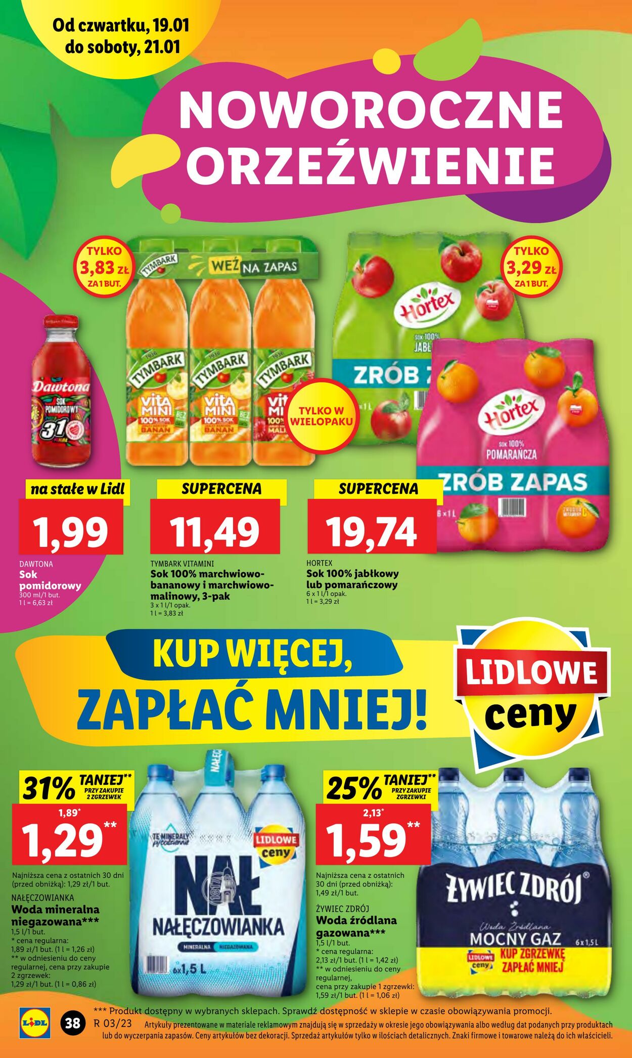 Gazetka Lidl 19.01.2023 - 21.01.2023