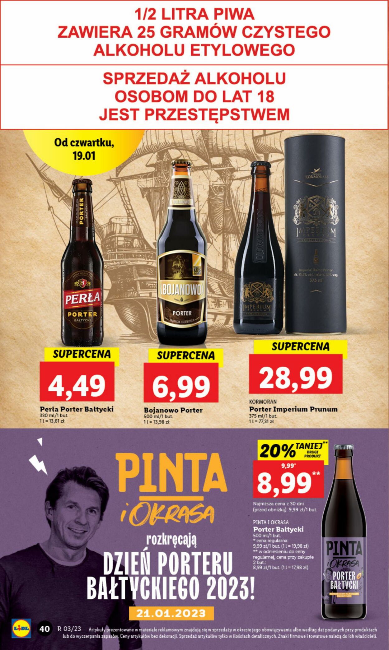 Gazetka Lidl 19.01.2023 - 21.01.2023