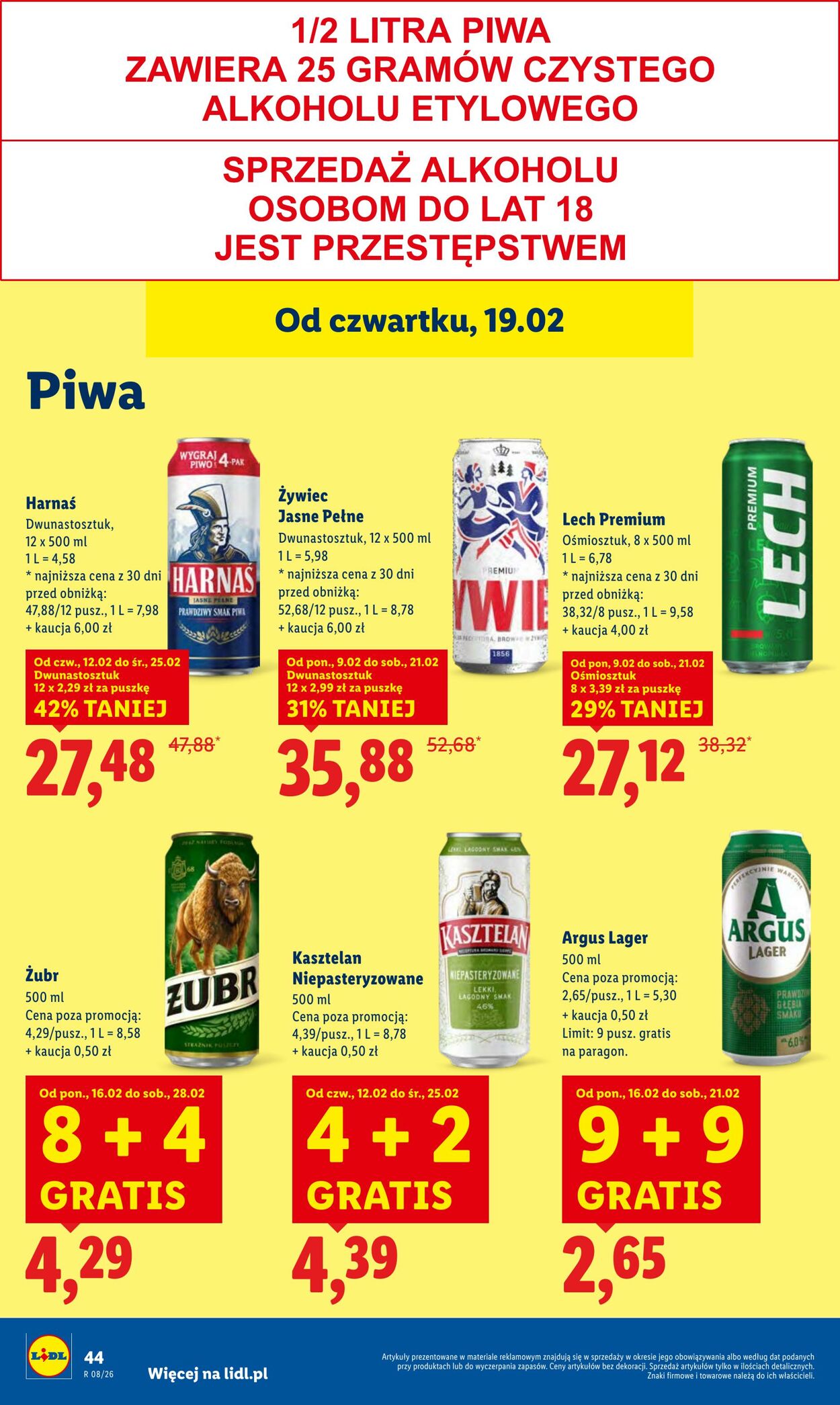 Gazetka Lidl 19.02.2026 - 21.02.2026