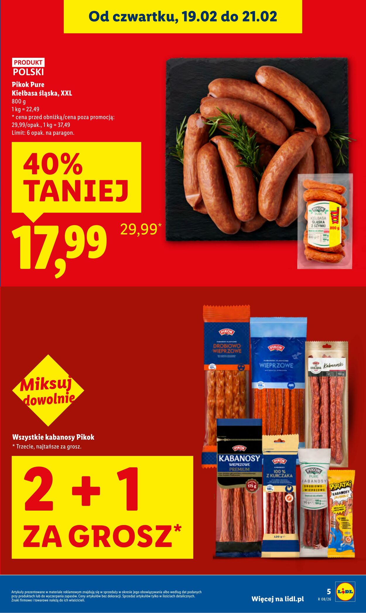 Gazetka Lidl 19.02.2026 - 21.02.2026