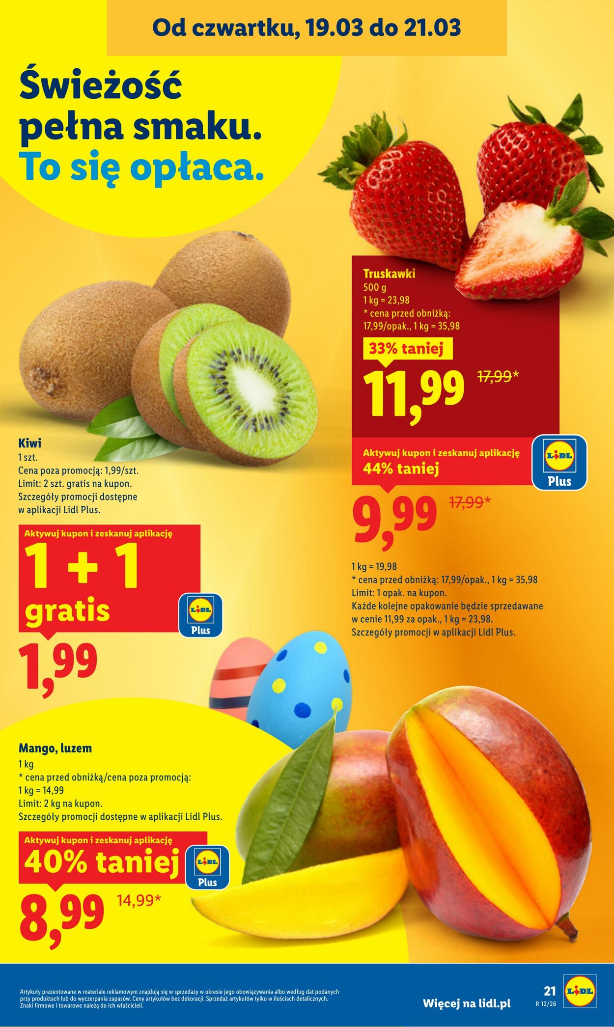 Gazetka Lidl 19.03.2026 - 21.03.2026