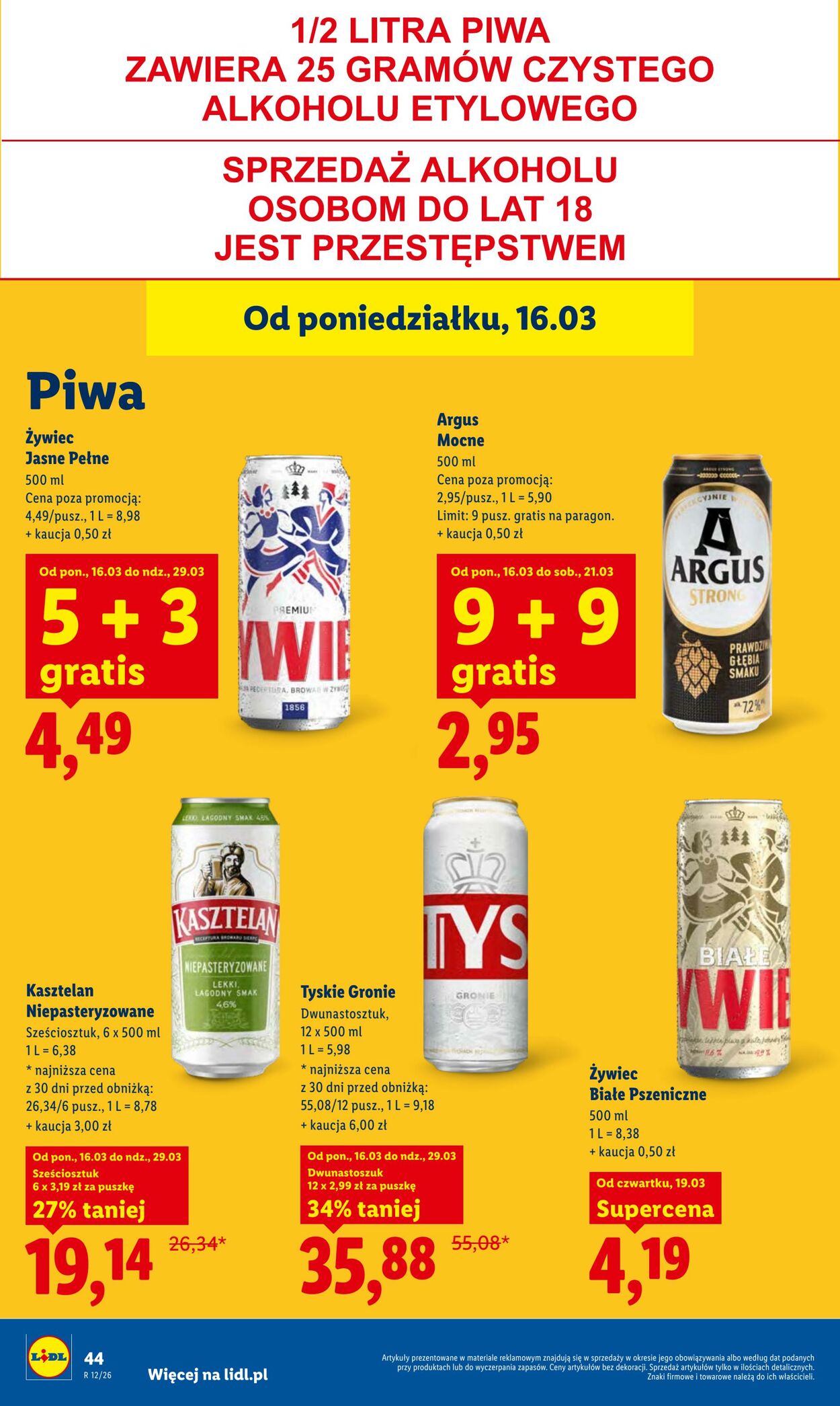 Gazetka Lidl 19.03.2026 - 21.03.2026