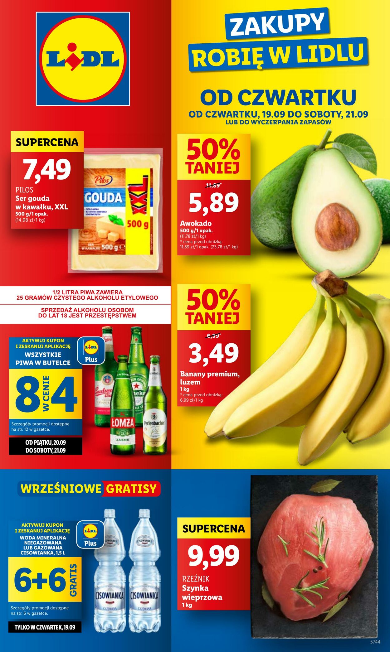 Gazetka Lidl - OFERTA WAŻNA OD 19.09 DO 21.09 19 wrz, 2024 - 21 wrz, 2024