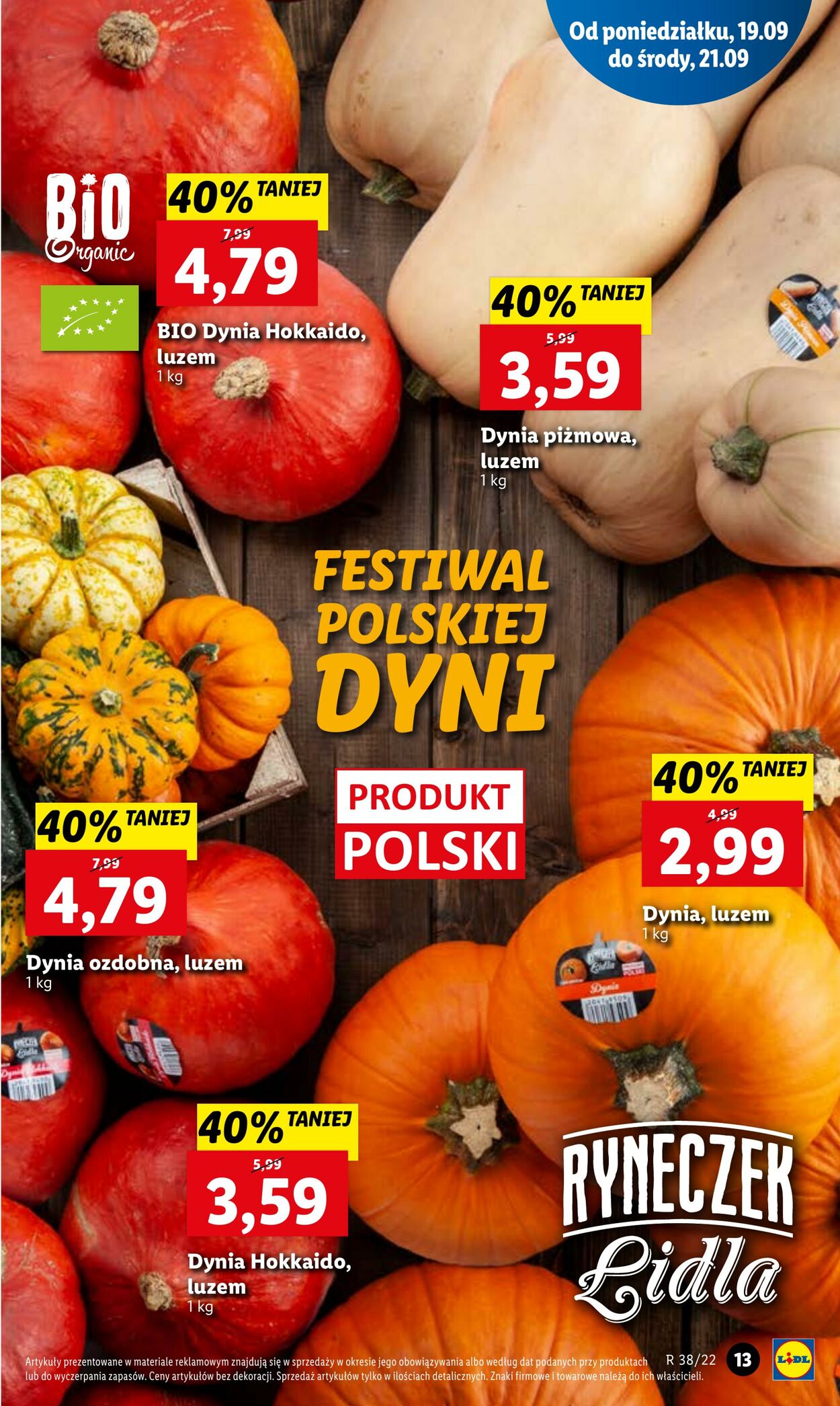 Gazetka Lidl 19.09.2022 - 21.09.2022