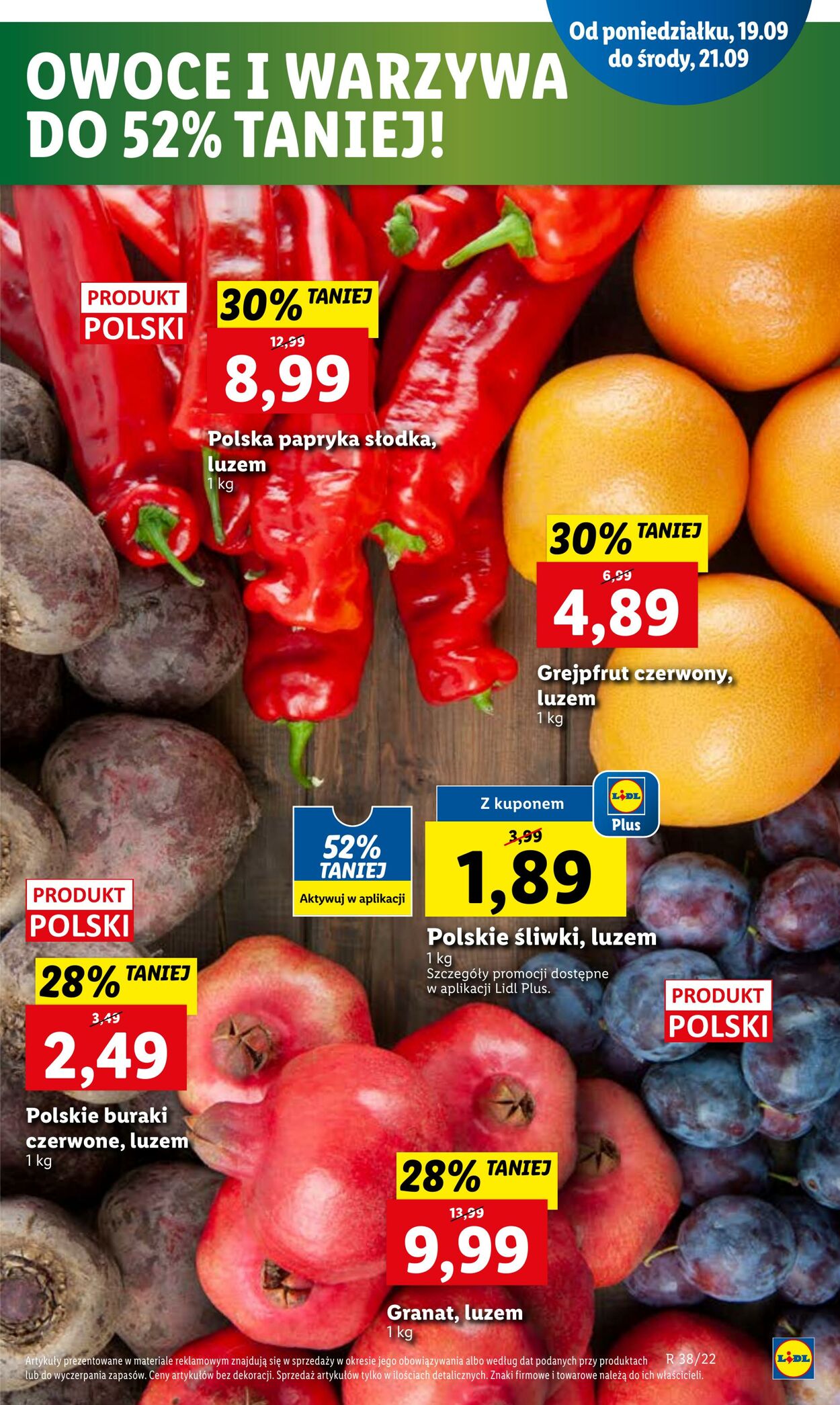 Gazetka Lidl 19.09.2022 - 21.09.2022