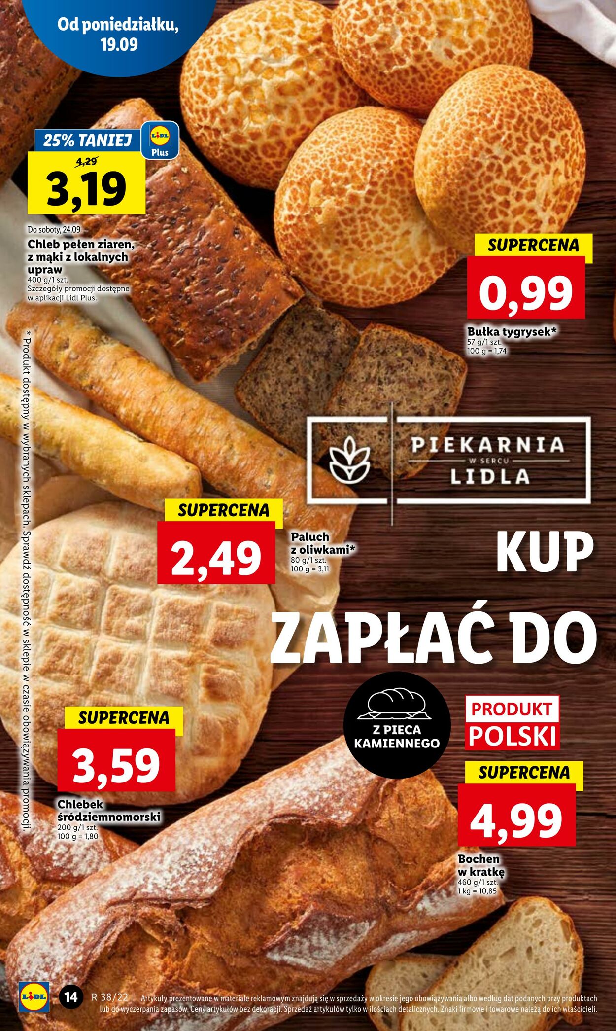 Gazetka Lidl 19.09.2022 - 21.09.2022