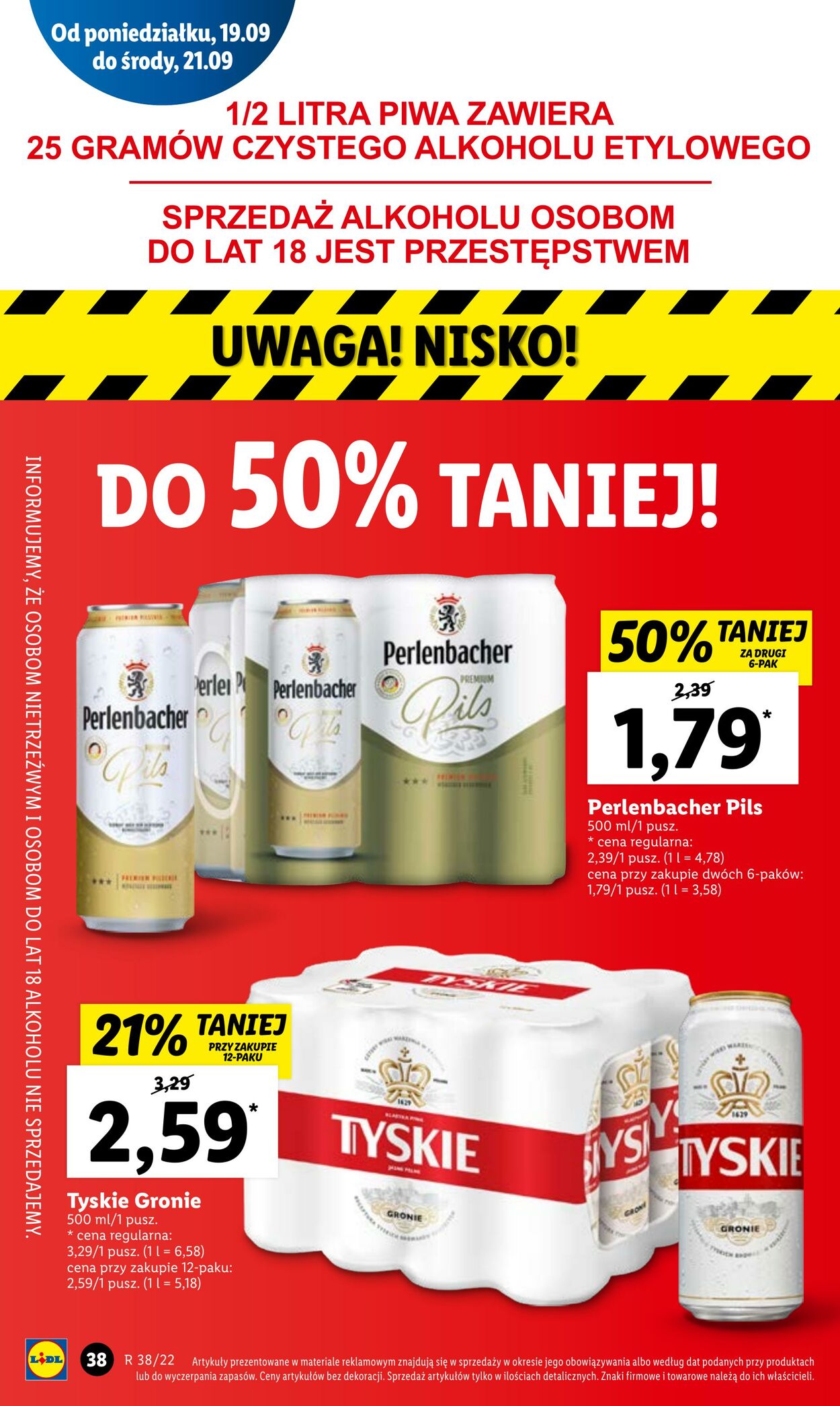 Gazetka Lidl 19.09.2022 - 21.09.2022