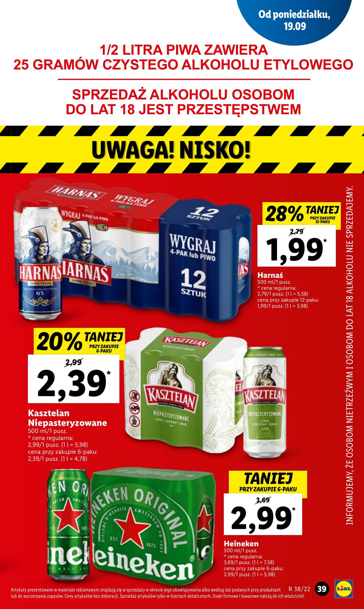 Gazetka Lidl 19.09.2022 - 21.09.2022