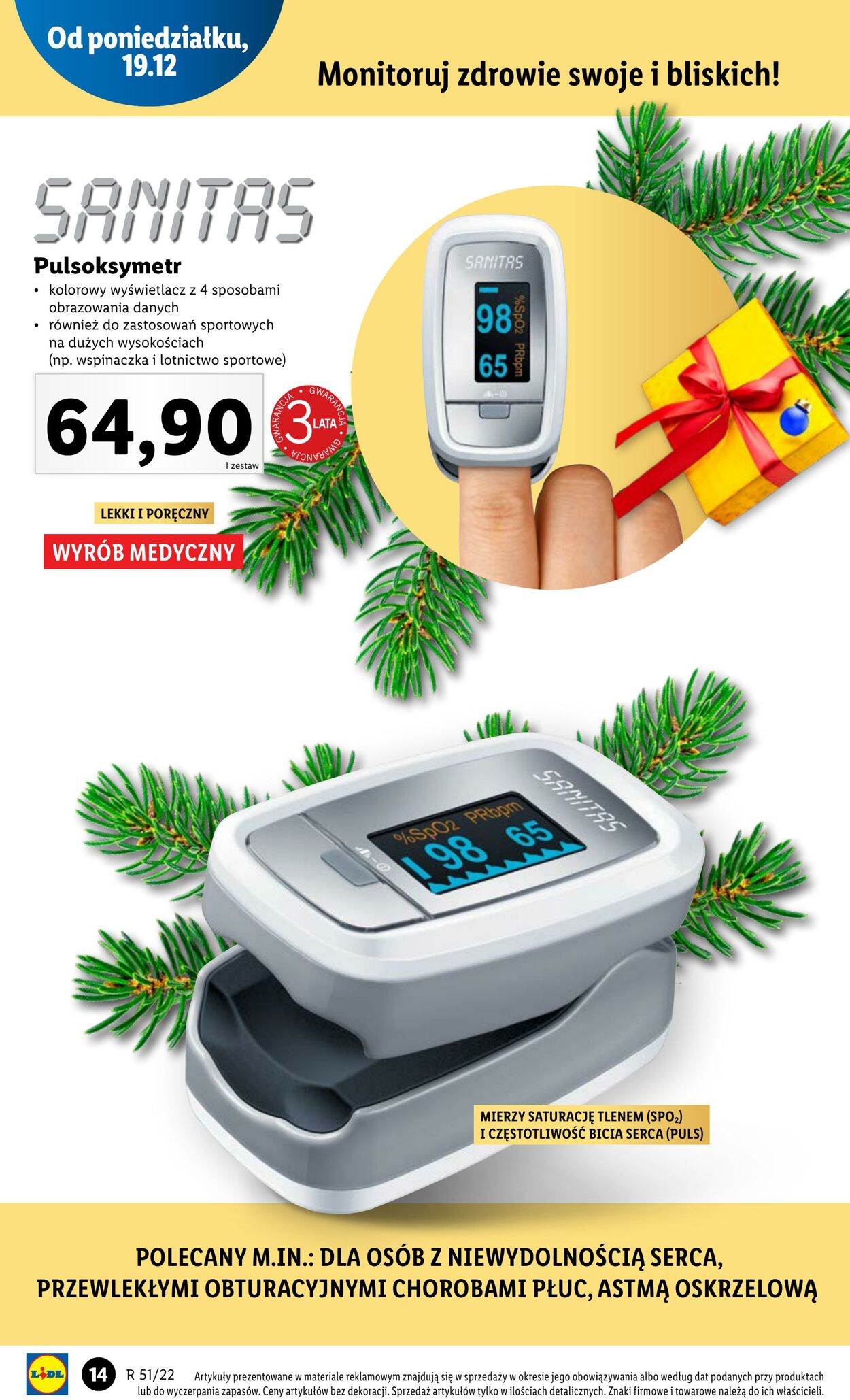 Gazetka Lidl 19.12.2022 - 24.12.2022