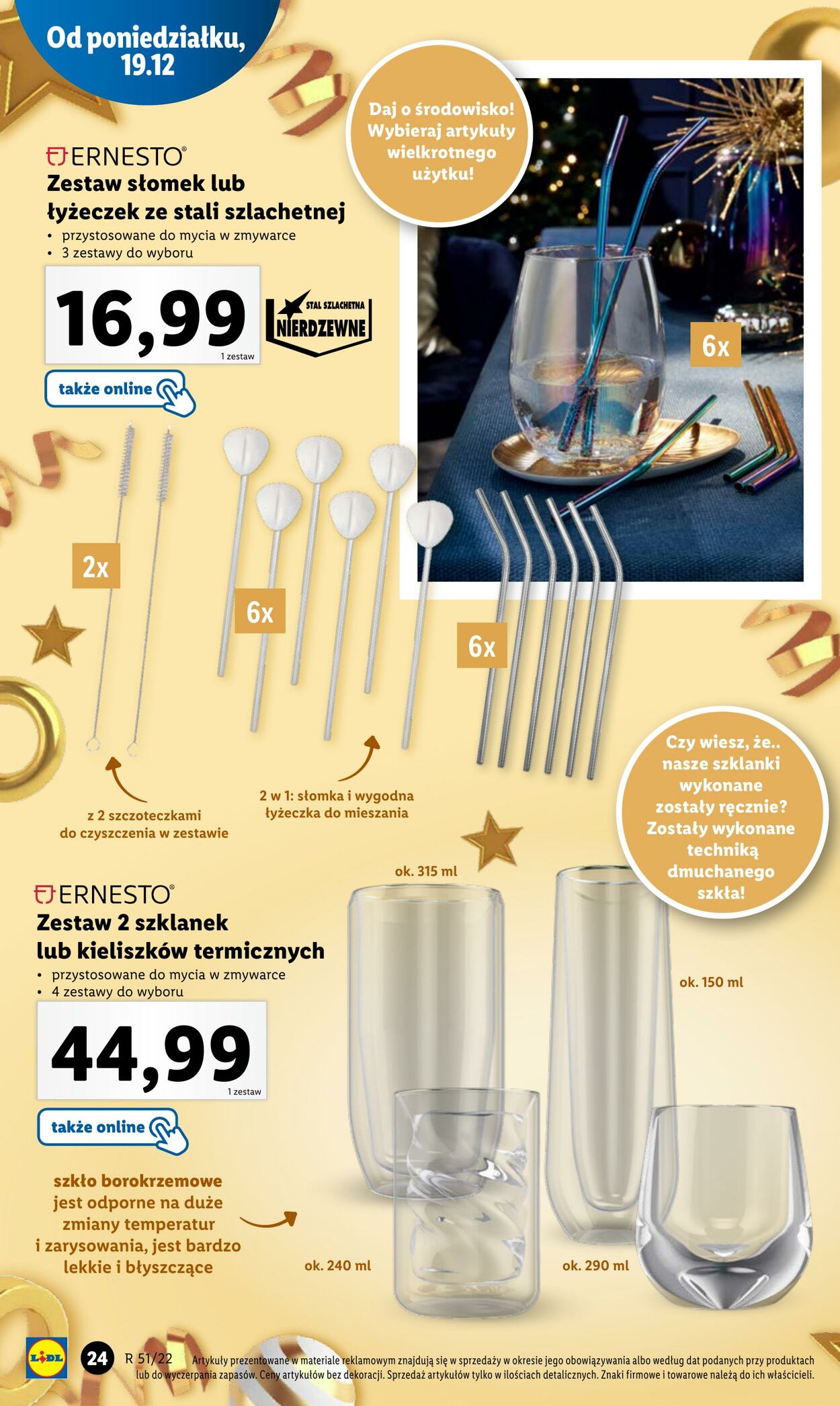 Gazetka Lidl 19.12.2022 - 24.12.2022