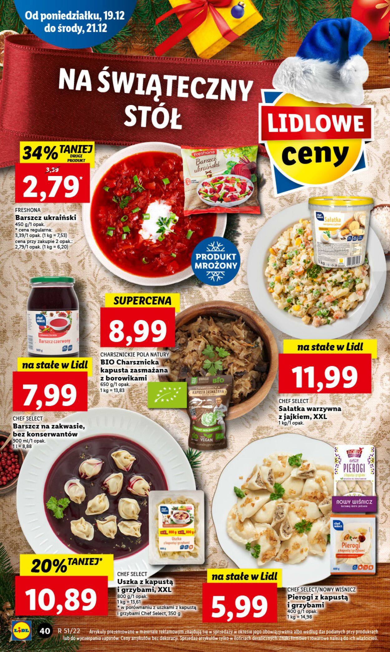 Gazetka Lidl 19.12.2022 - 21.12.2022