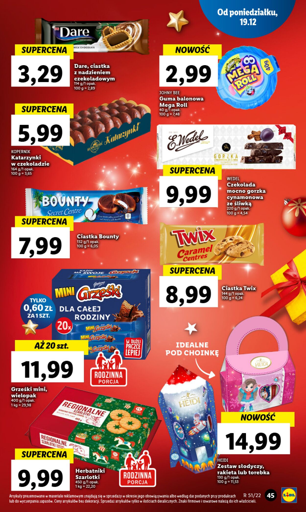 Gazetka Lidl 19.12.2022 - 21.12.2022