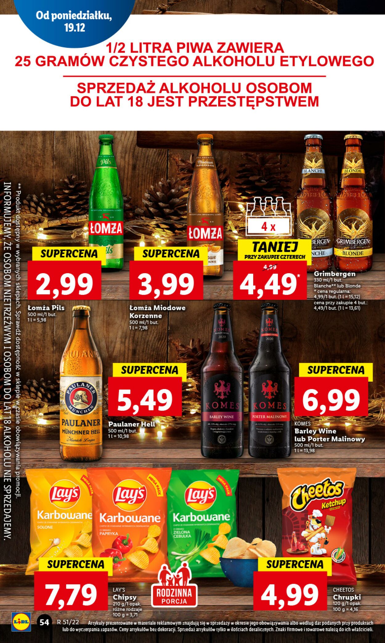 Gazetka Lidl 19.12.2022 - 21.12.2022