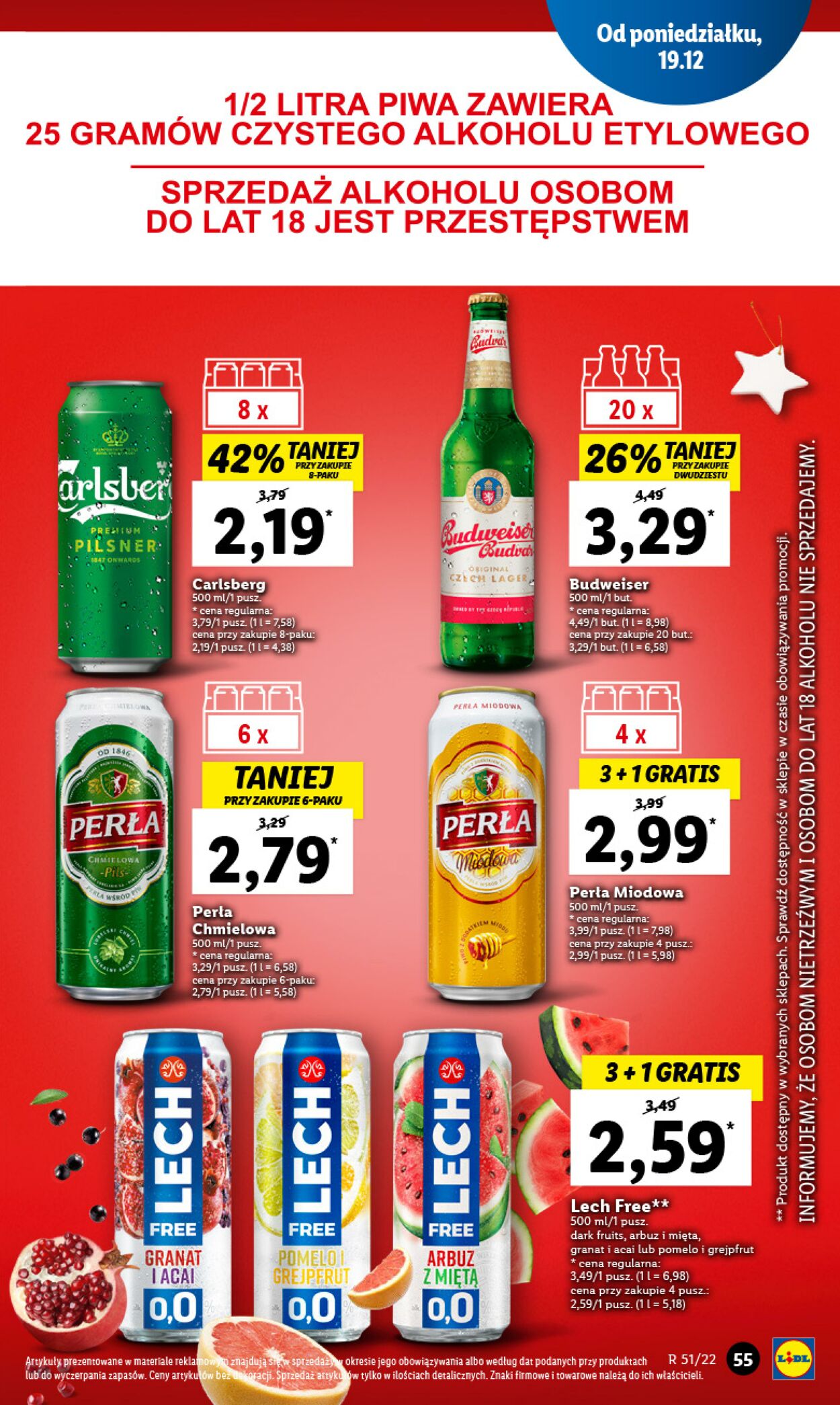 Gazetka Lidl 19.12.2022 - 21.12.2022