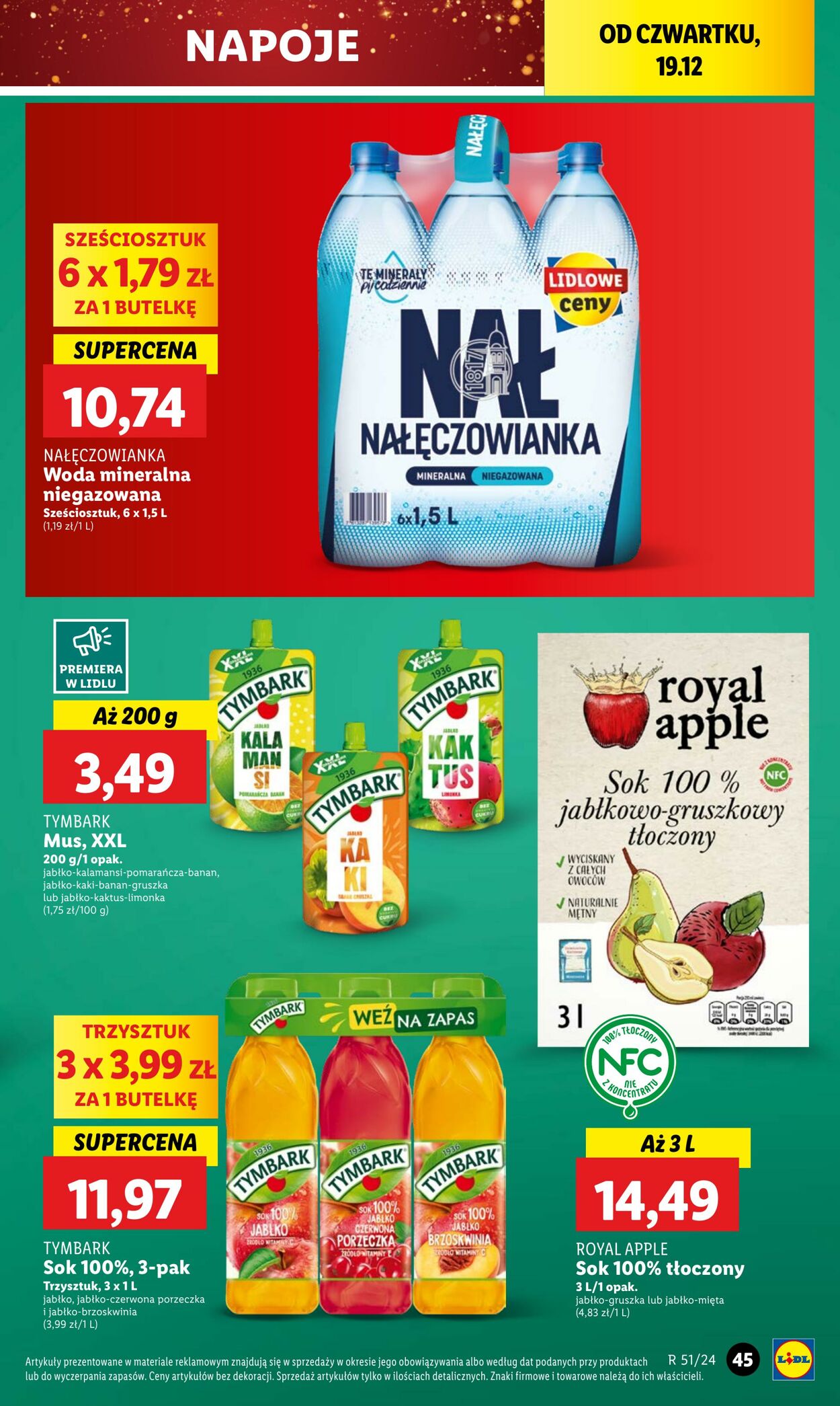 Gazetka Lidl 19.12.2024 - 22.12.2024