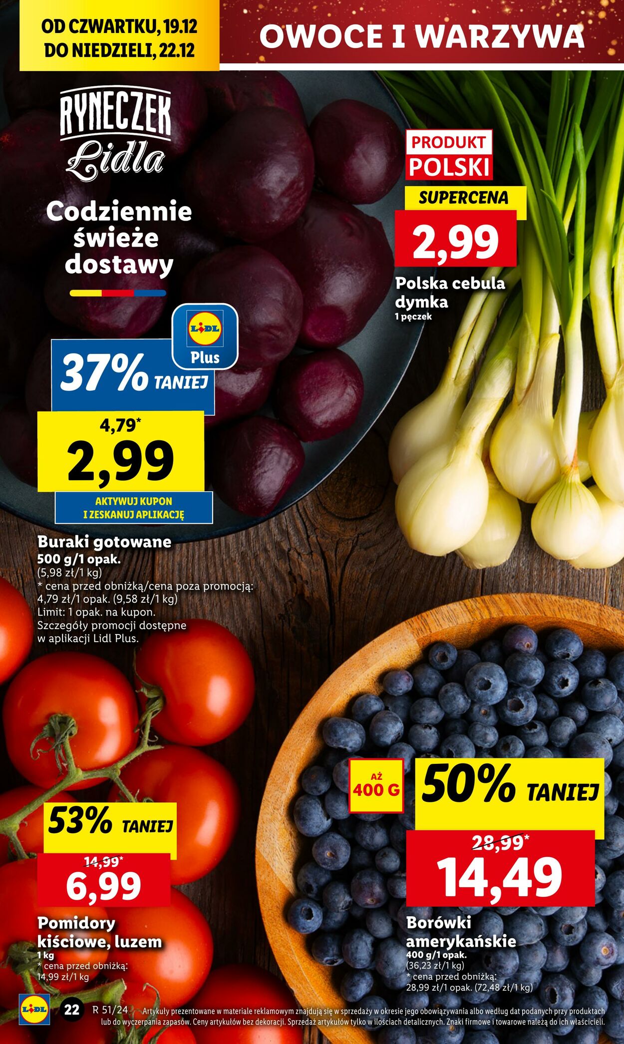 Gazetka Lidl 19.12.2024 - 22.12.2024