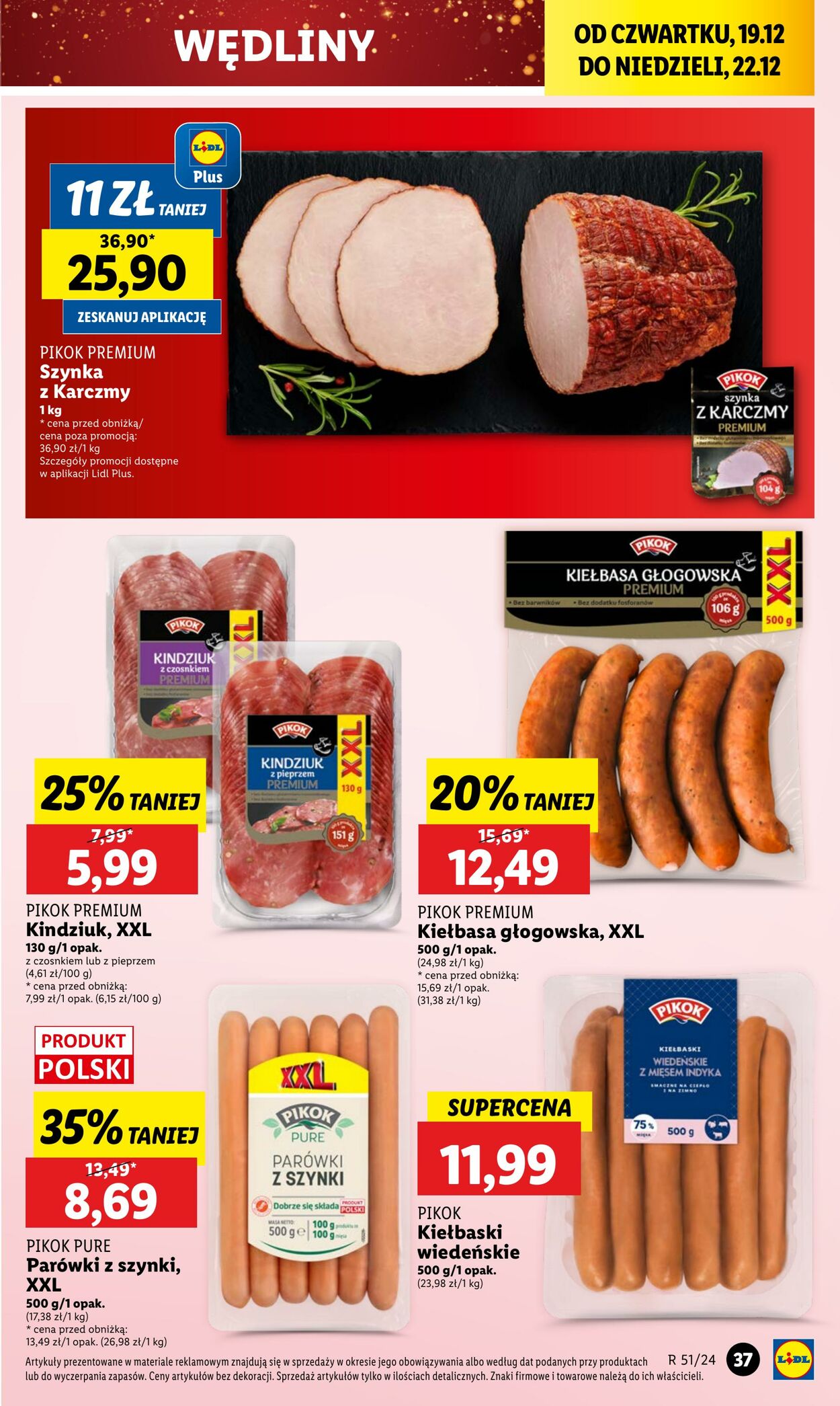 Gazetka Lidl 19.12.2024 - 22.12.2024