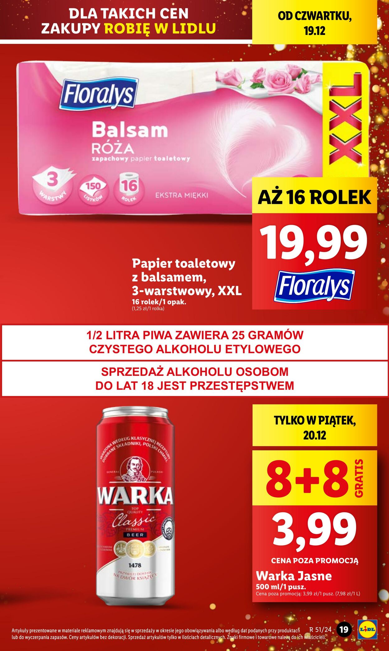 Gazetka Lidl 19.12.2024 - 22.12.2024