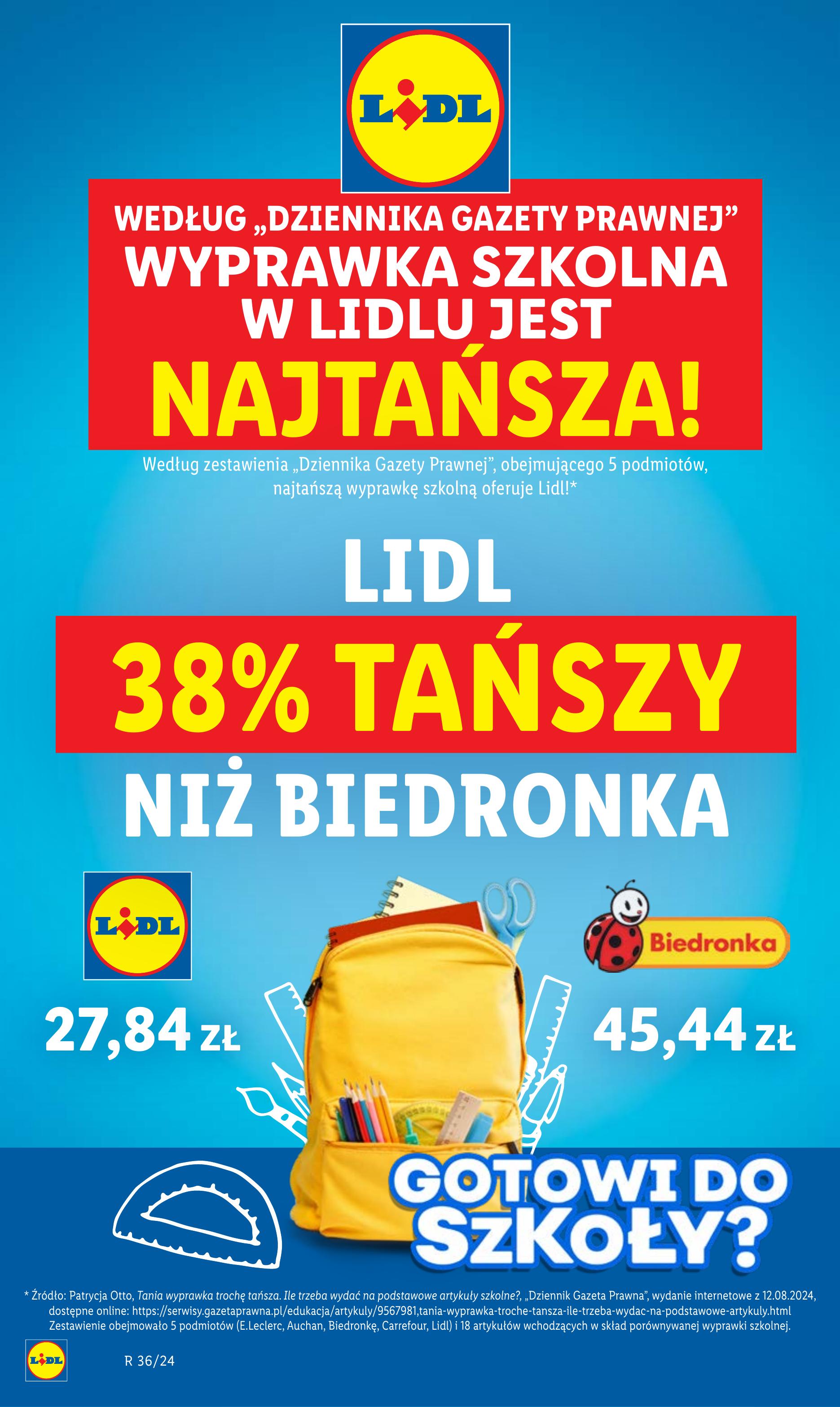 Gazetka Lidl 02.09.2024 - 07.09.2024