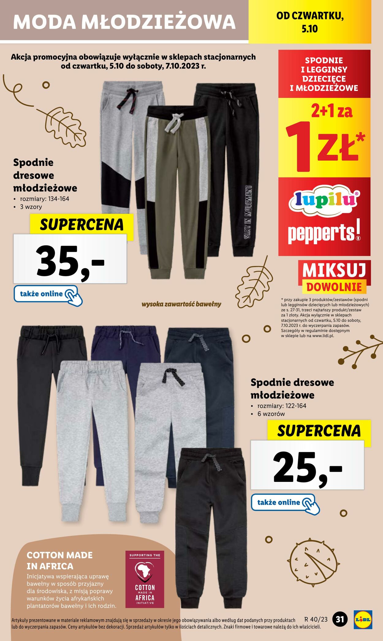 Gazetka Lidl 02.10.2023 - 07.10.2023