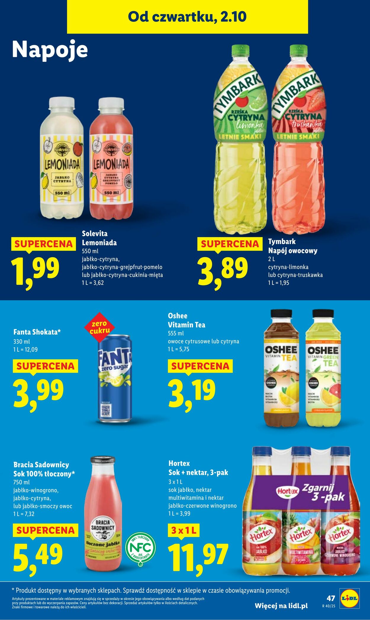 Gazetka Lidl 02.10.2025 - 04.10.2025