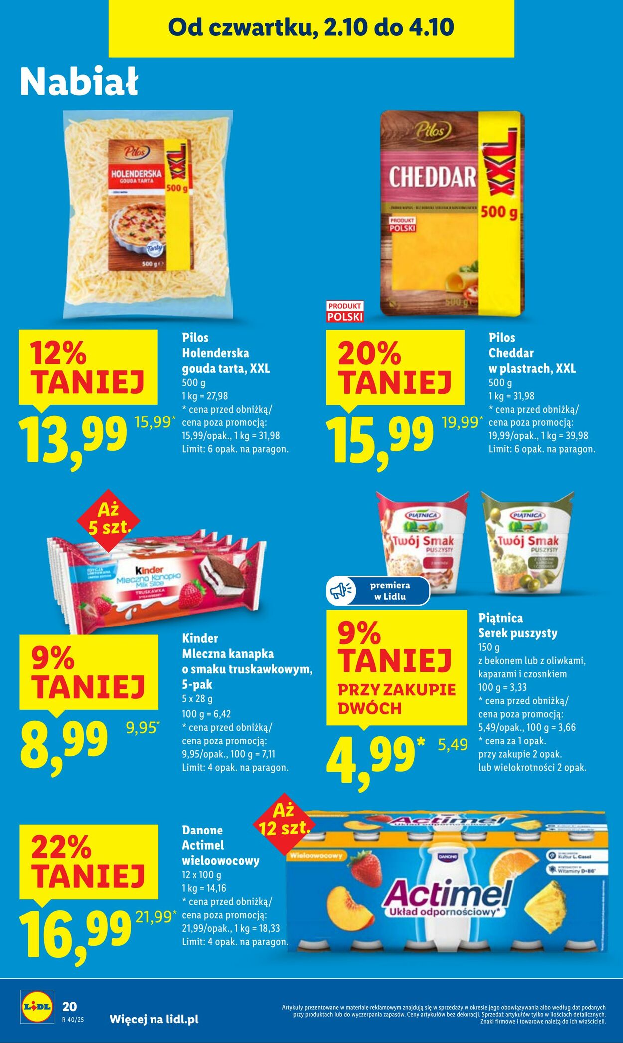 Gazetka Lidl 02.10.2025 - 04.10.2025