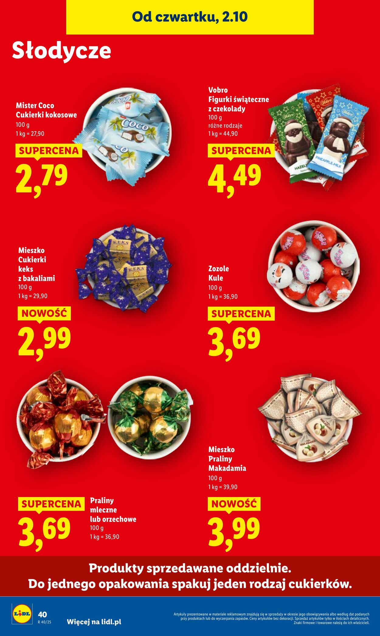 Gazetka Lidl 02.10.2025 - 04.10.2025