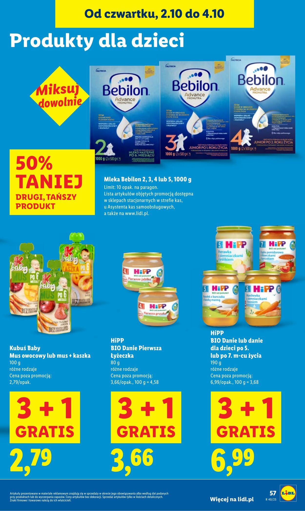 Gazetka Lidl 02.10.2025 - 04.10.2025