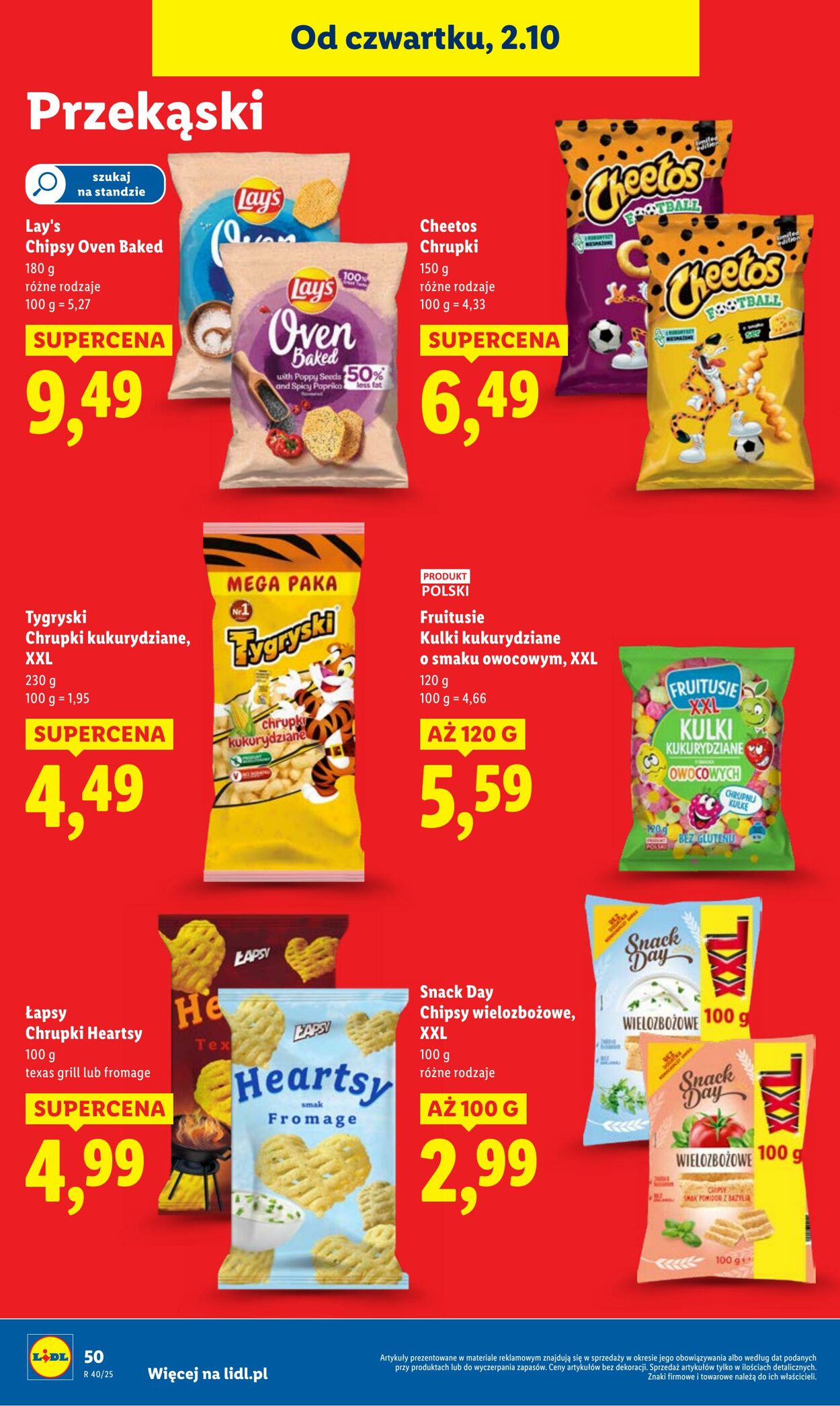 Gazetka Lidl 02.10.2025 - 04.10.2025
