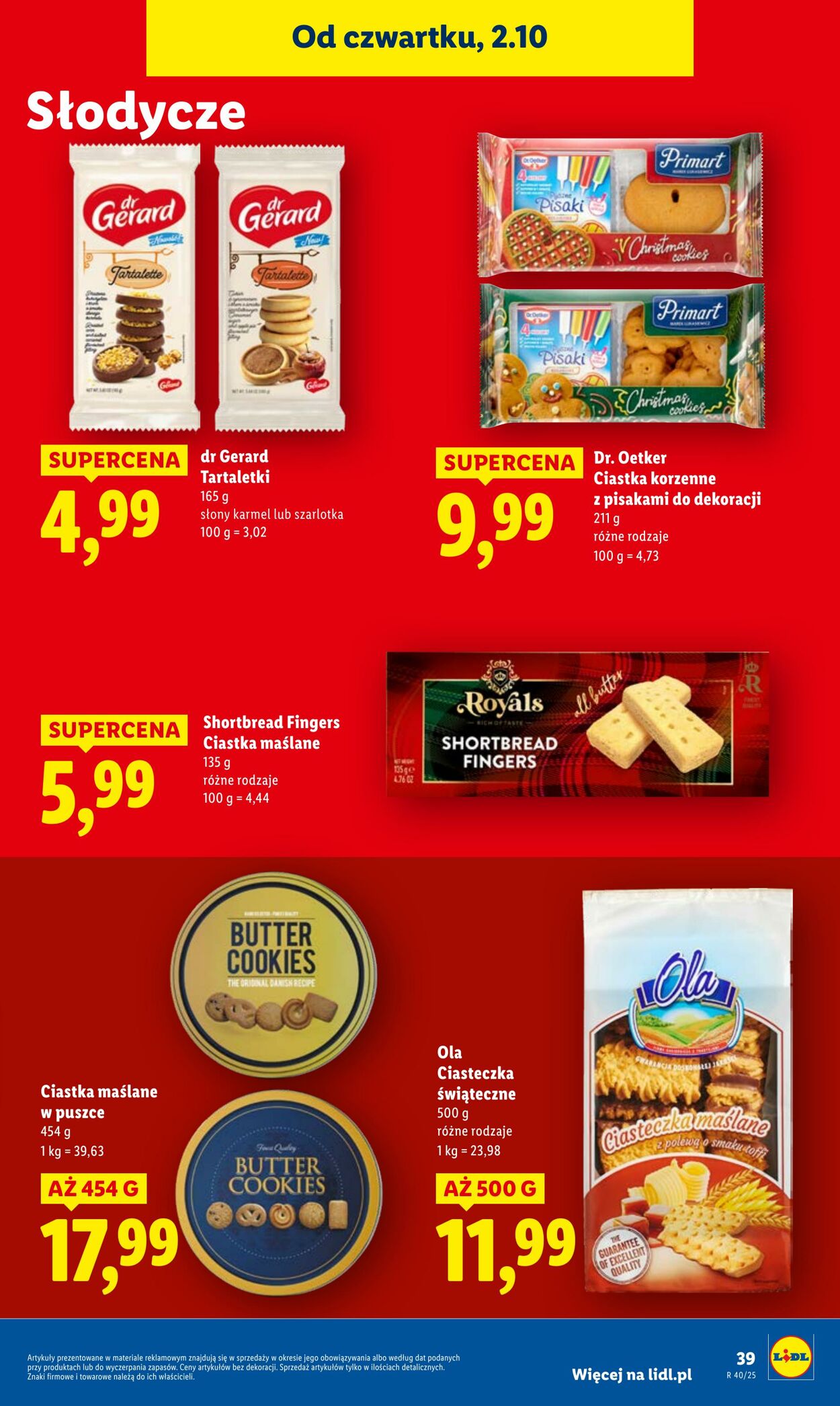 Gazetka Lidl 02.10.2025 - 04.10.2025