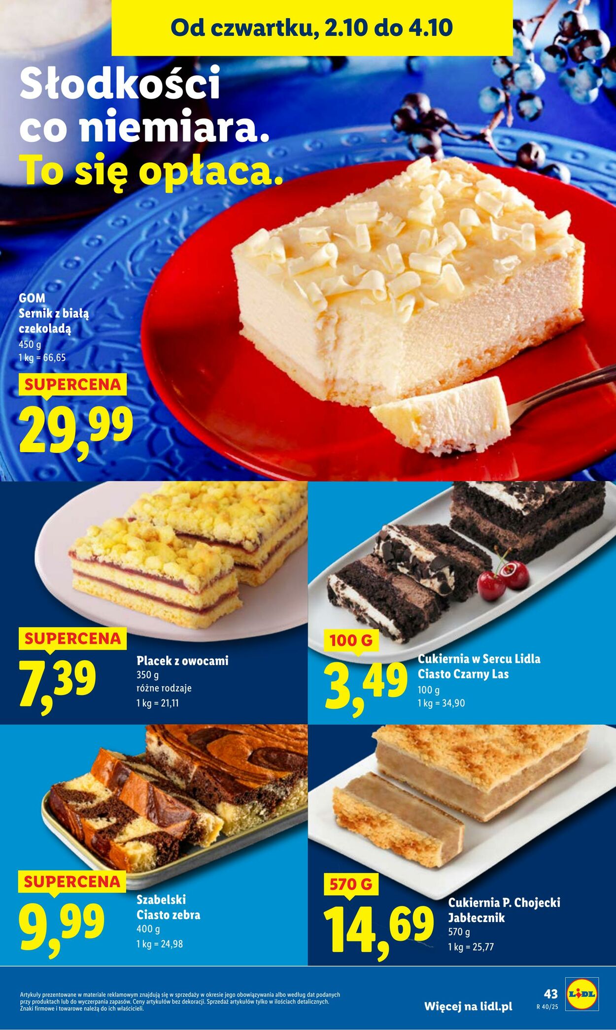 Gazetka Lidl 02.10.2025 - 04.10.2025