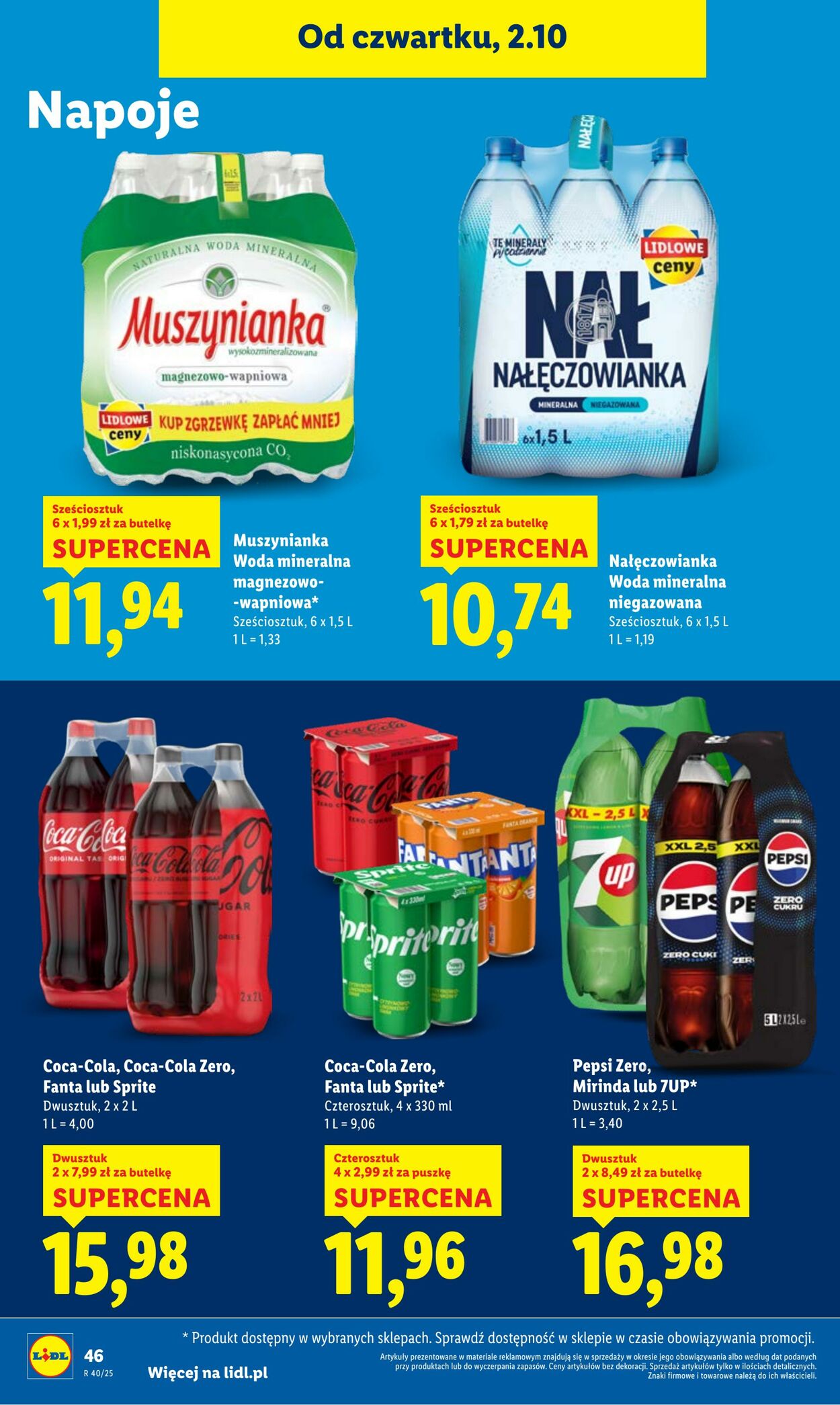 Gazetka Lidl 02.10.2025 - 04.10.2025